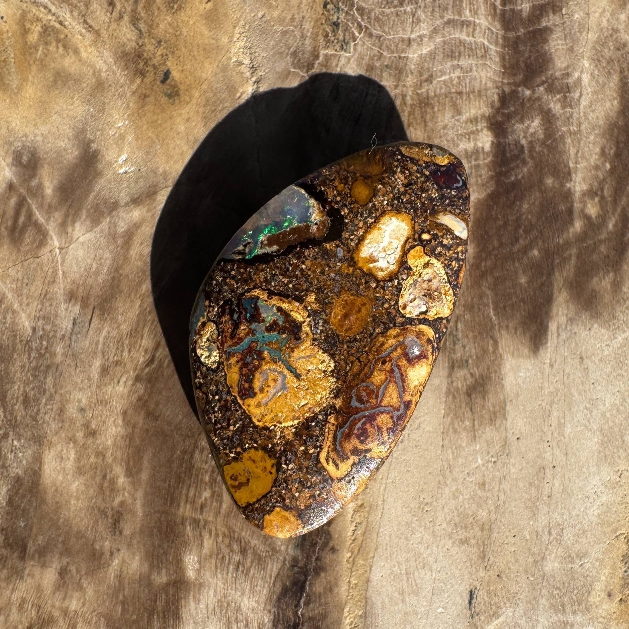 13.9ct Solid Queensland Boulder Opal