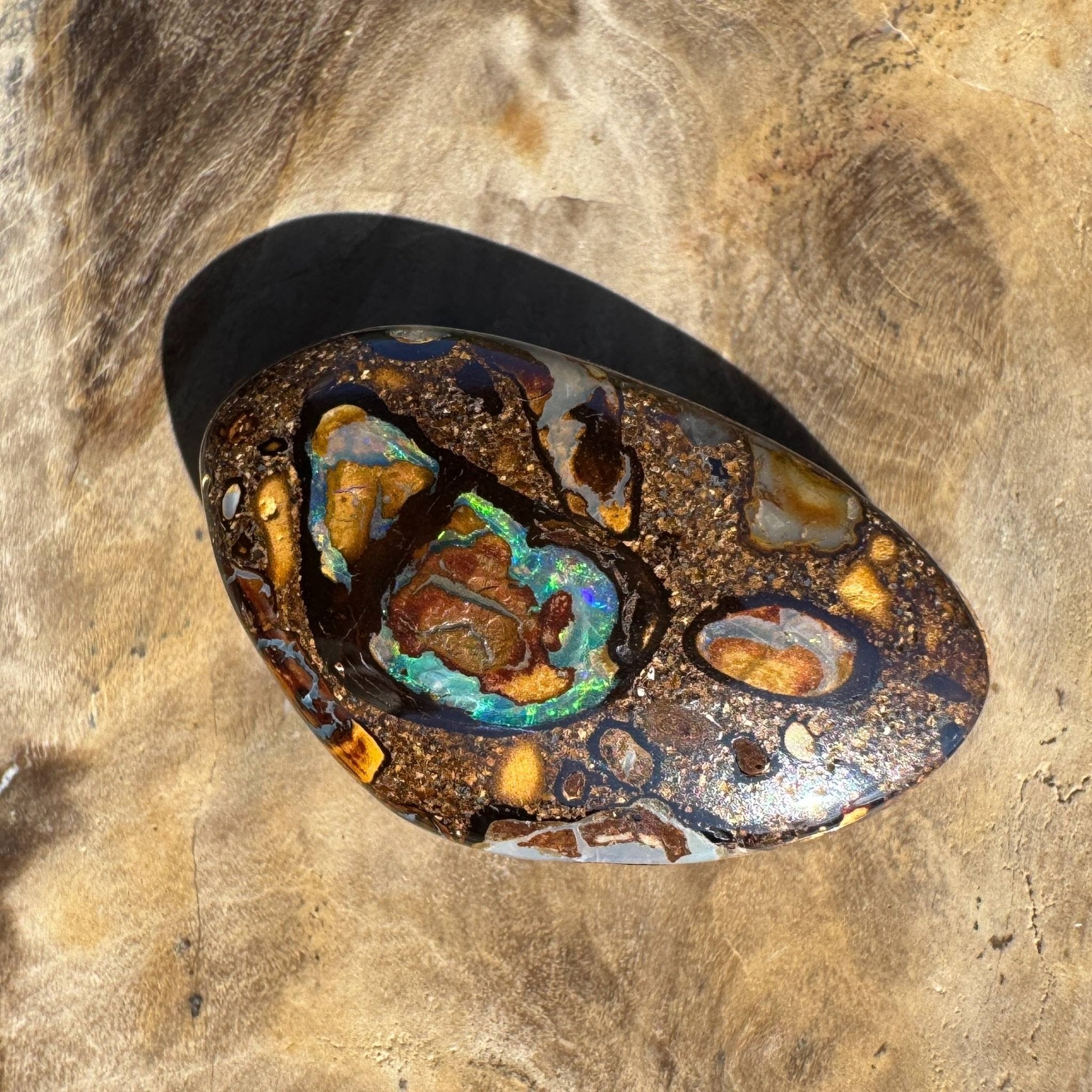 13.9ct Solid Queensland Boulder Opal