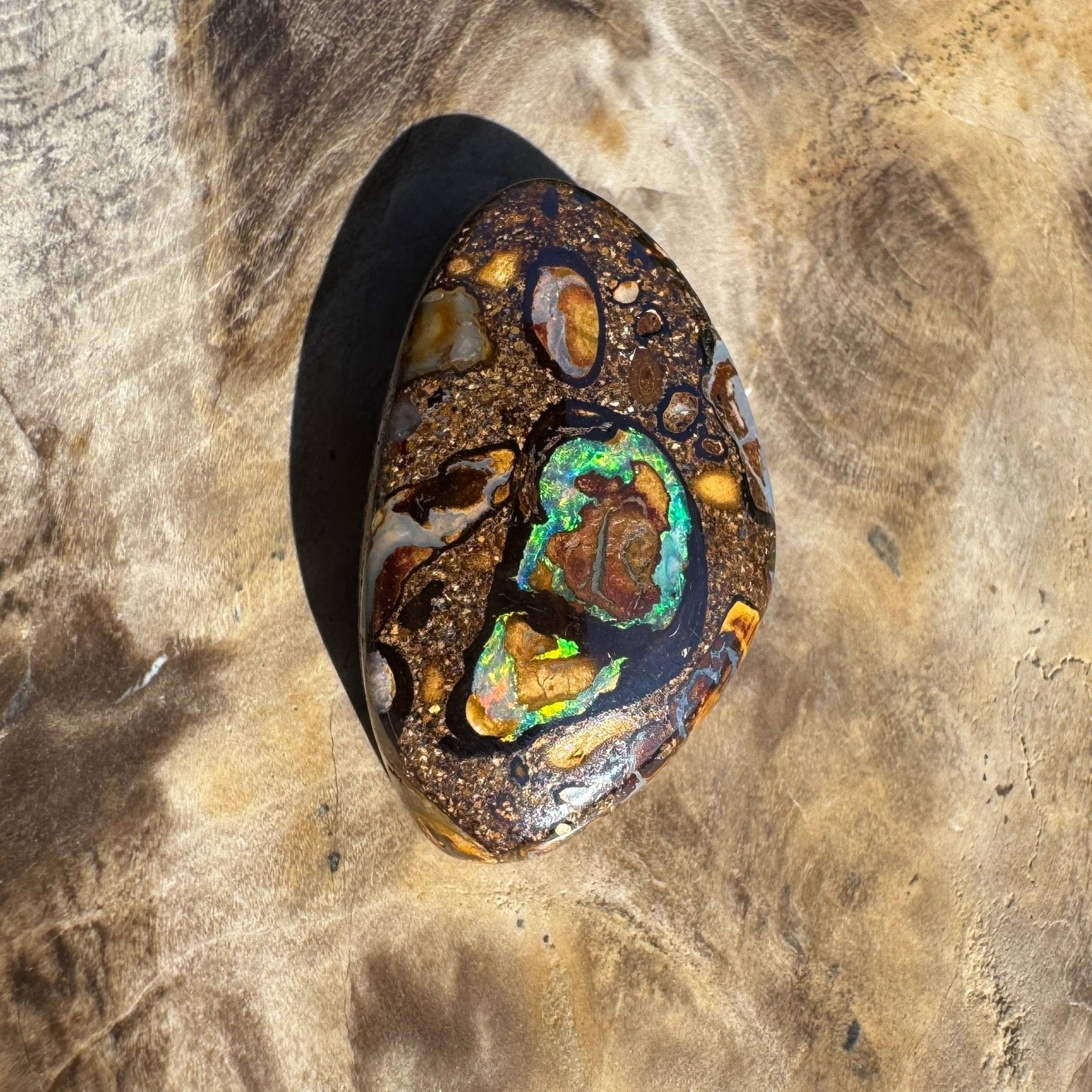 13.9ct Solid Queensland Boulder Opal