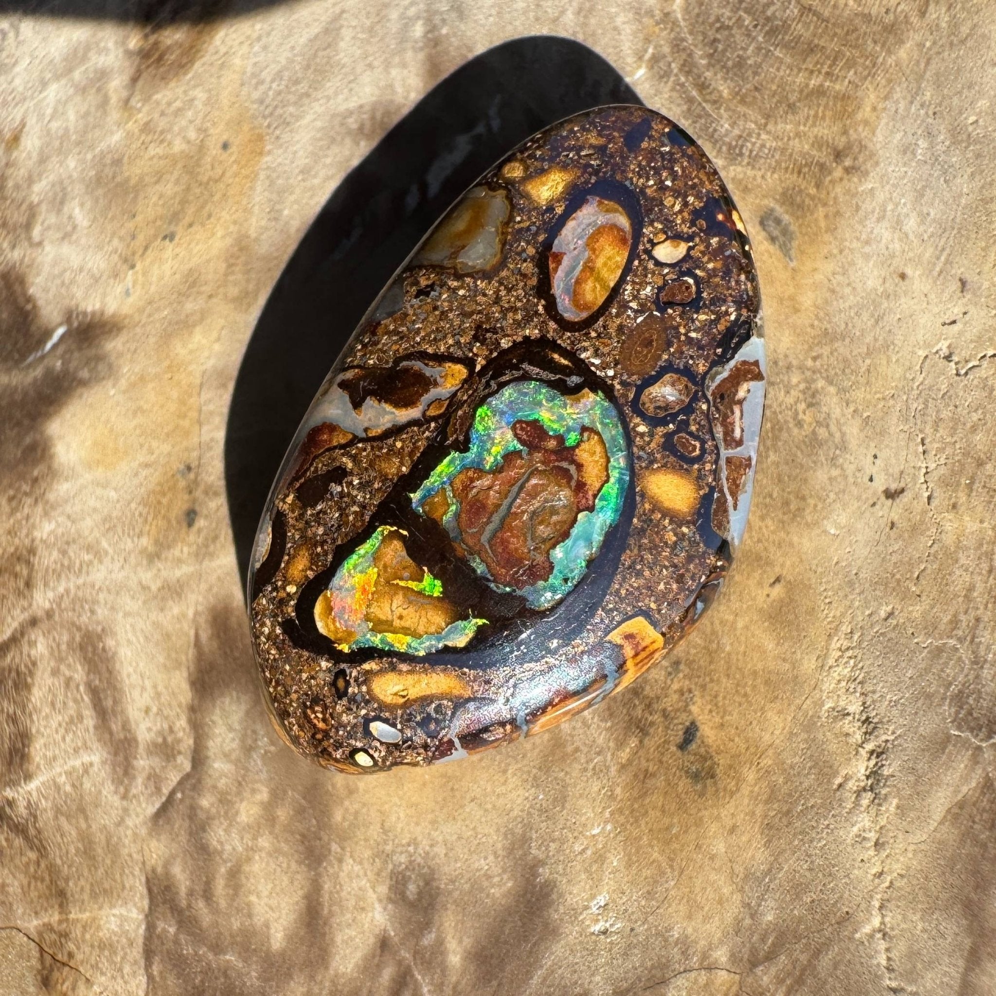 13.9ct Solid Queensland Boulder Opal