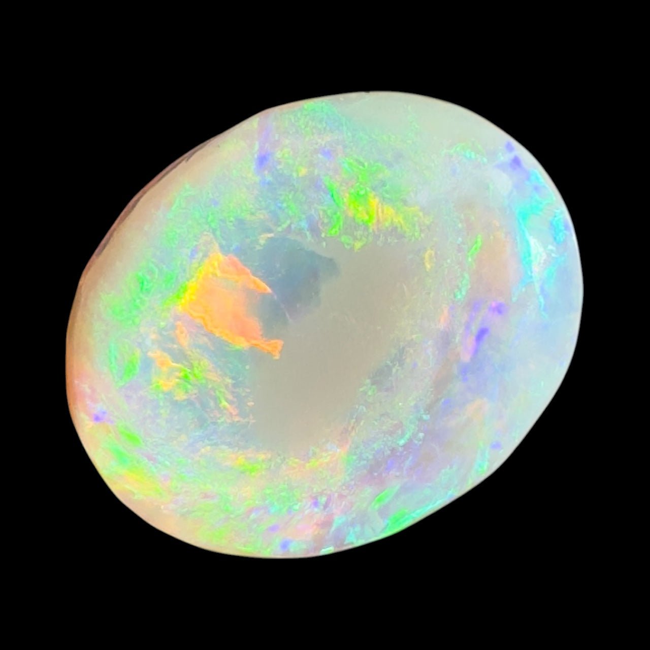 1.3ct Hand - cut Solid Lightning Ridge Opal