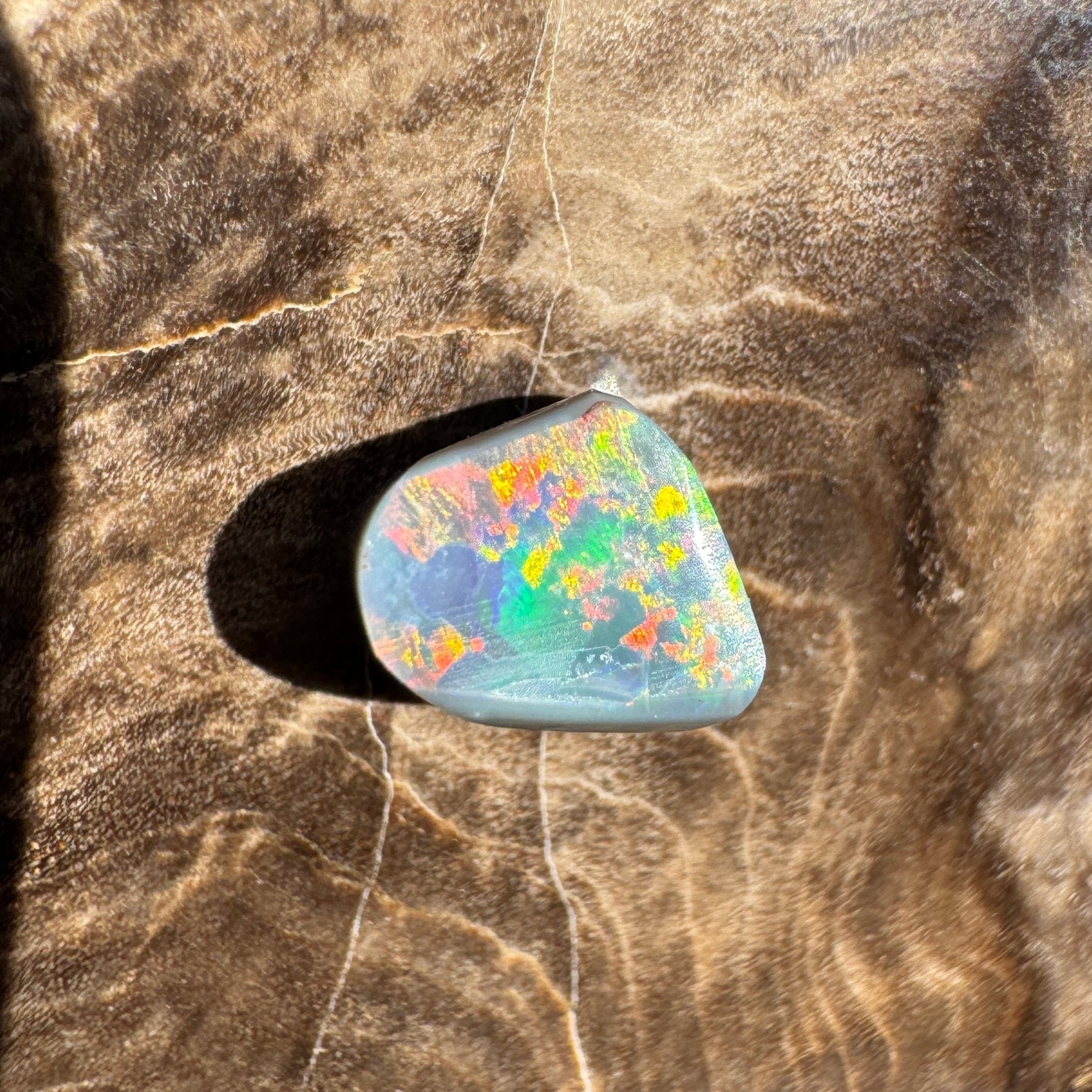 1.3ct Lightning Ridge Freeform Opal | Solid Australian Opal | Hand-Cut