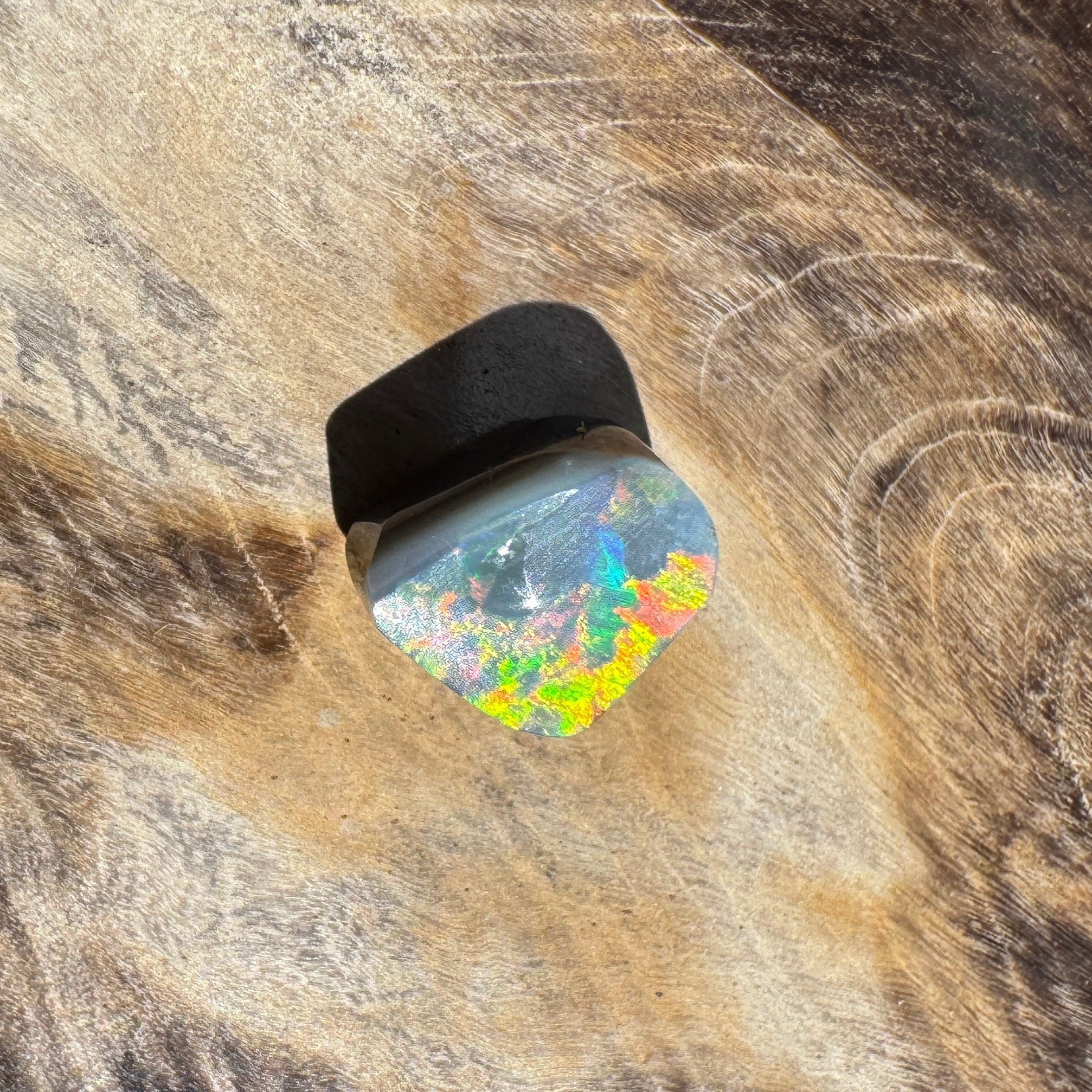 1.3ct Lightning Ridge Freeform Opal | Solid Australian Opal | Hand-Cut