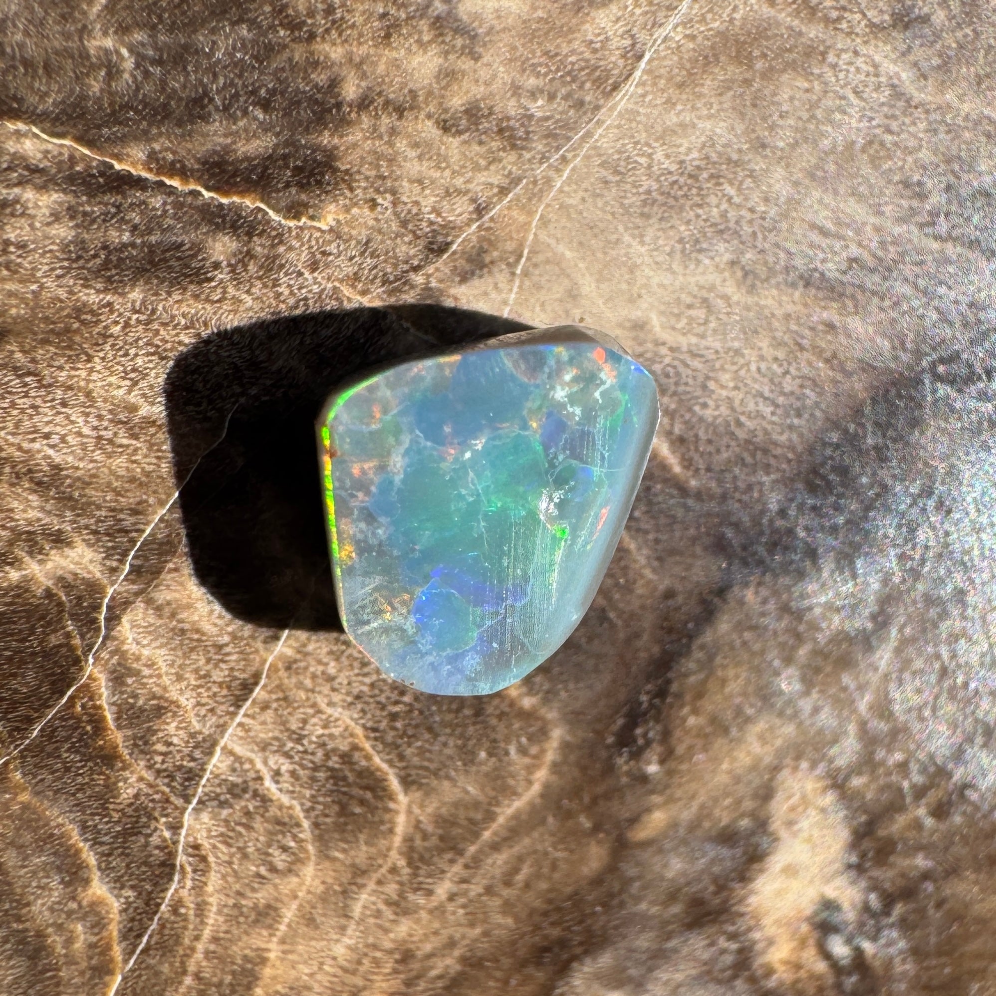 1.3ct Lightning Ridge Freeform Opal | Solid Australian Opal | Hand-Cut