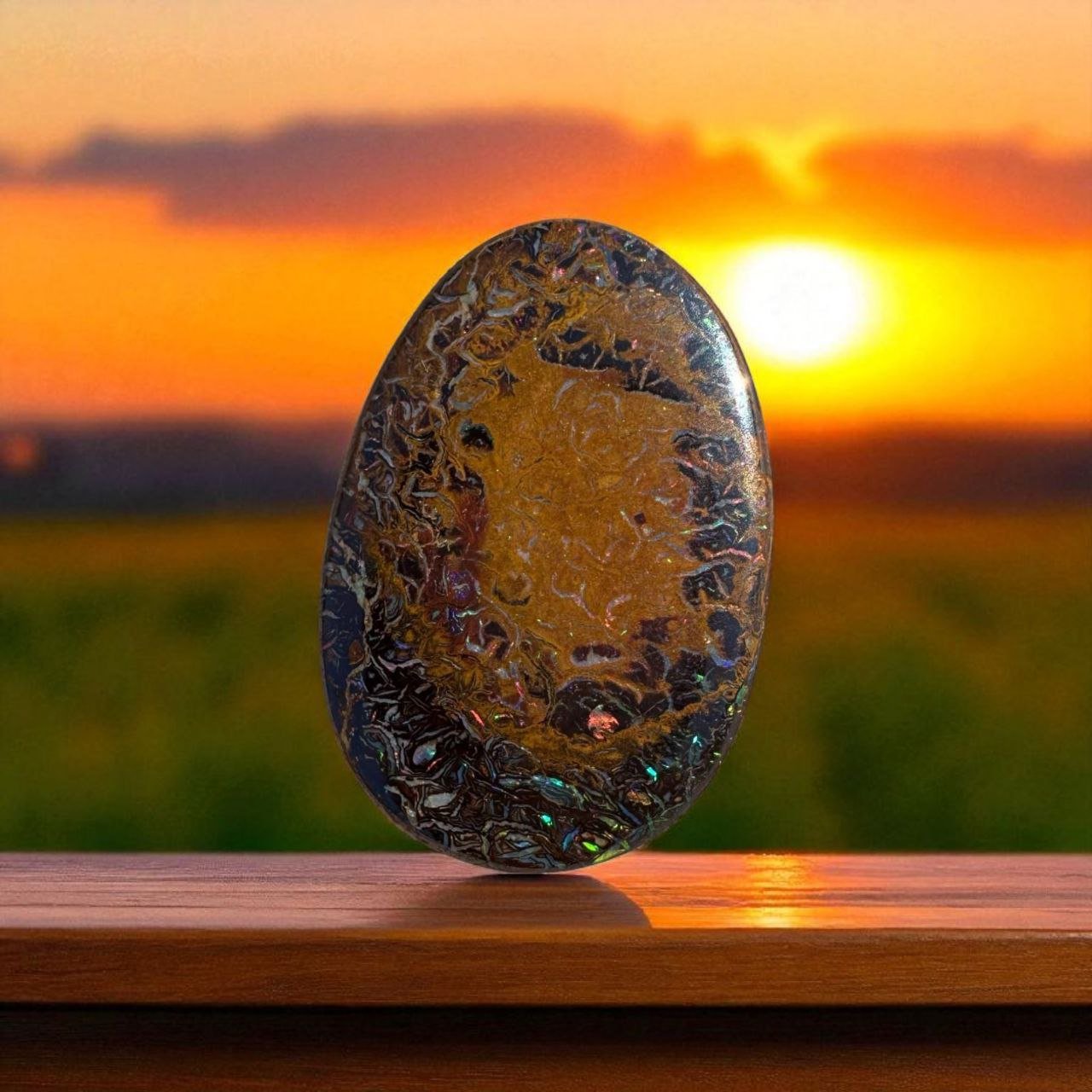 14.2ct Solid Queensland Boulder Opal