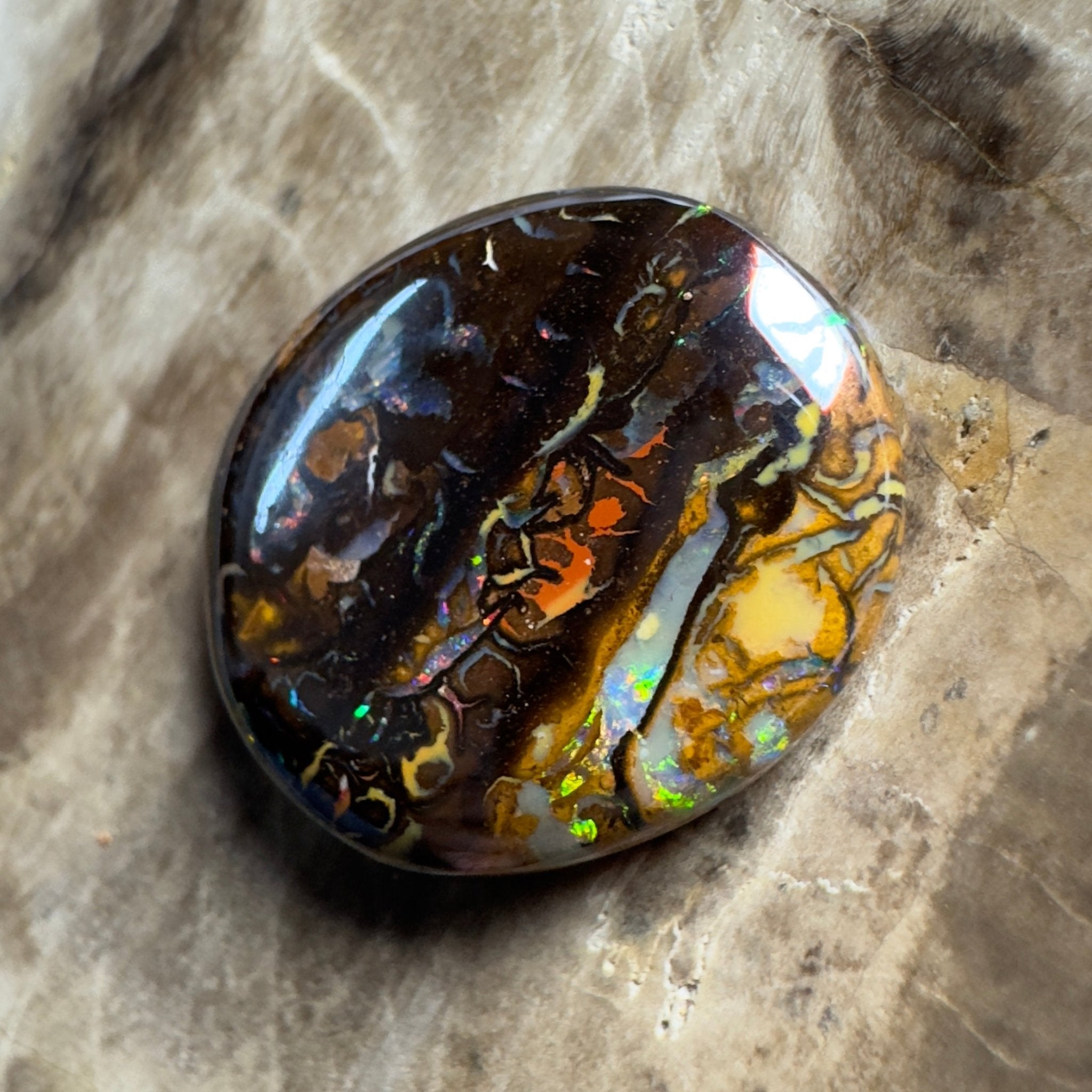 14.9ct Solid Queensland Boulder Opal