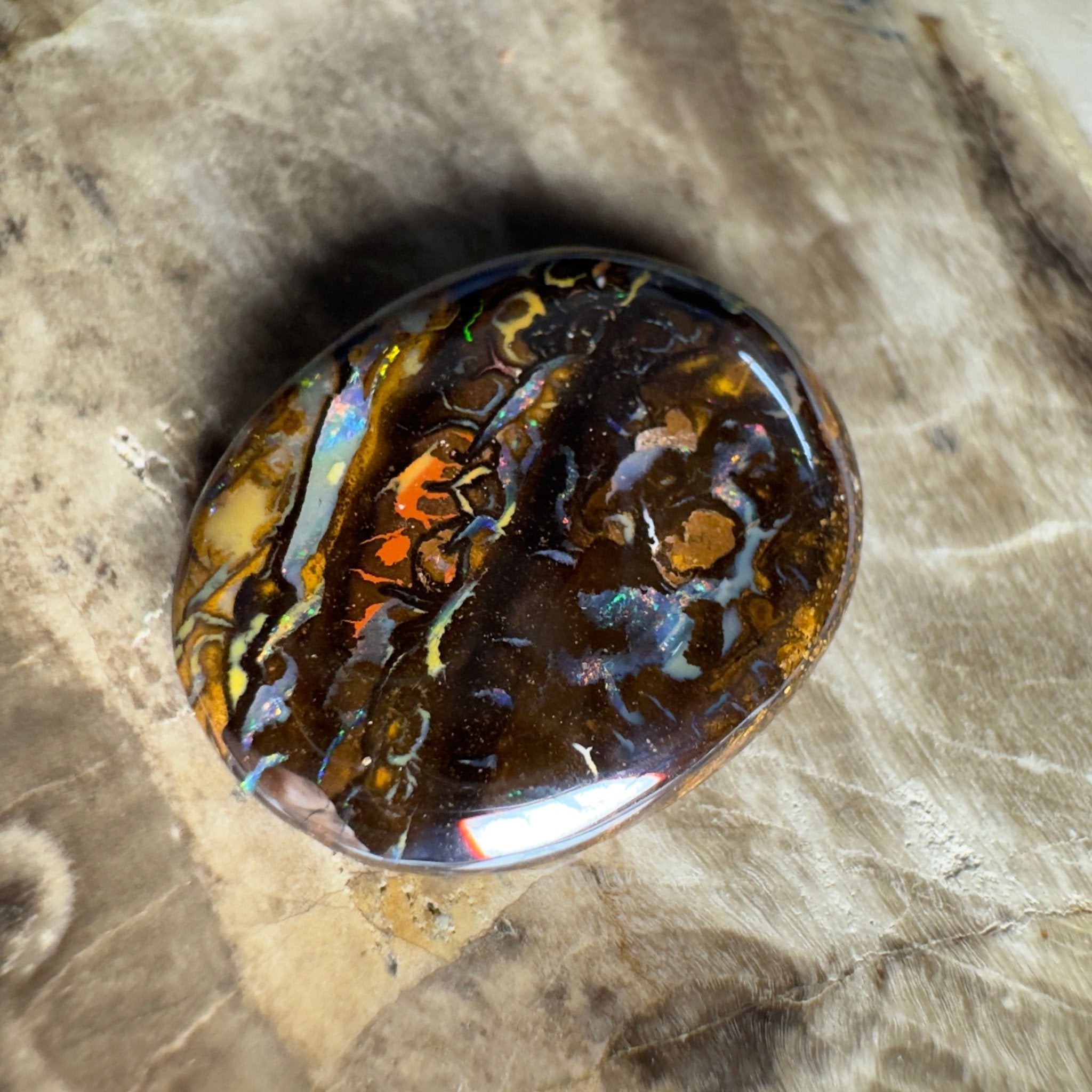 14.9ct Solid Queensland Boulder Opal
