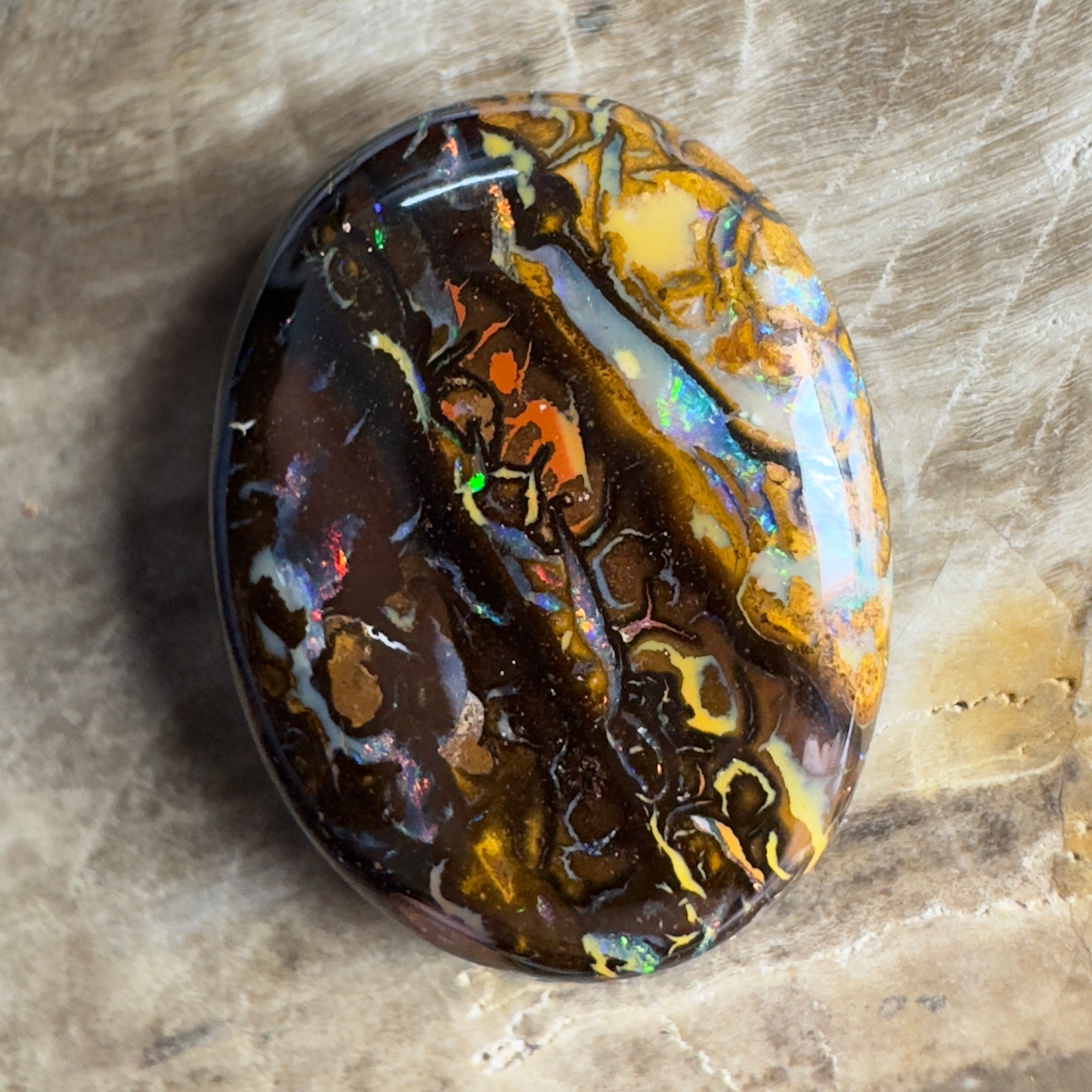 14.9ct Solid Queensland Boulder Opal