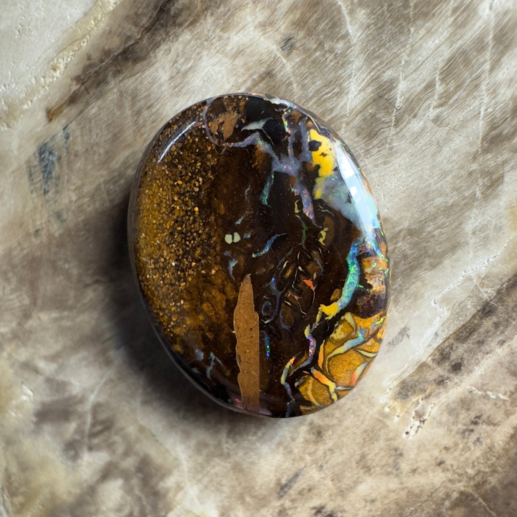 14.9ct Solid Queensland Boulder Opal