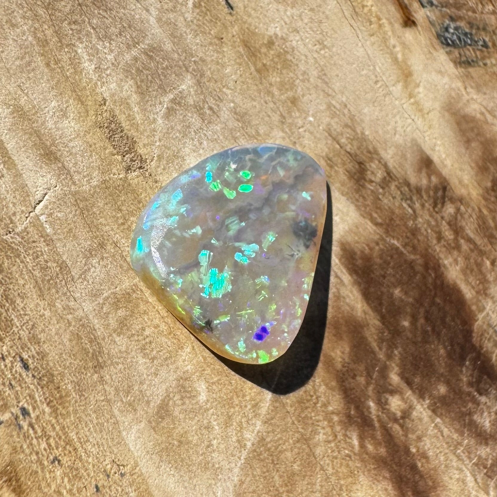 Lightning Ridge Crystal Opal 2.0carat Solid Hand-Cut Luxury - Iona Opal Australia