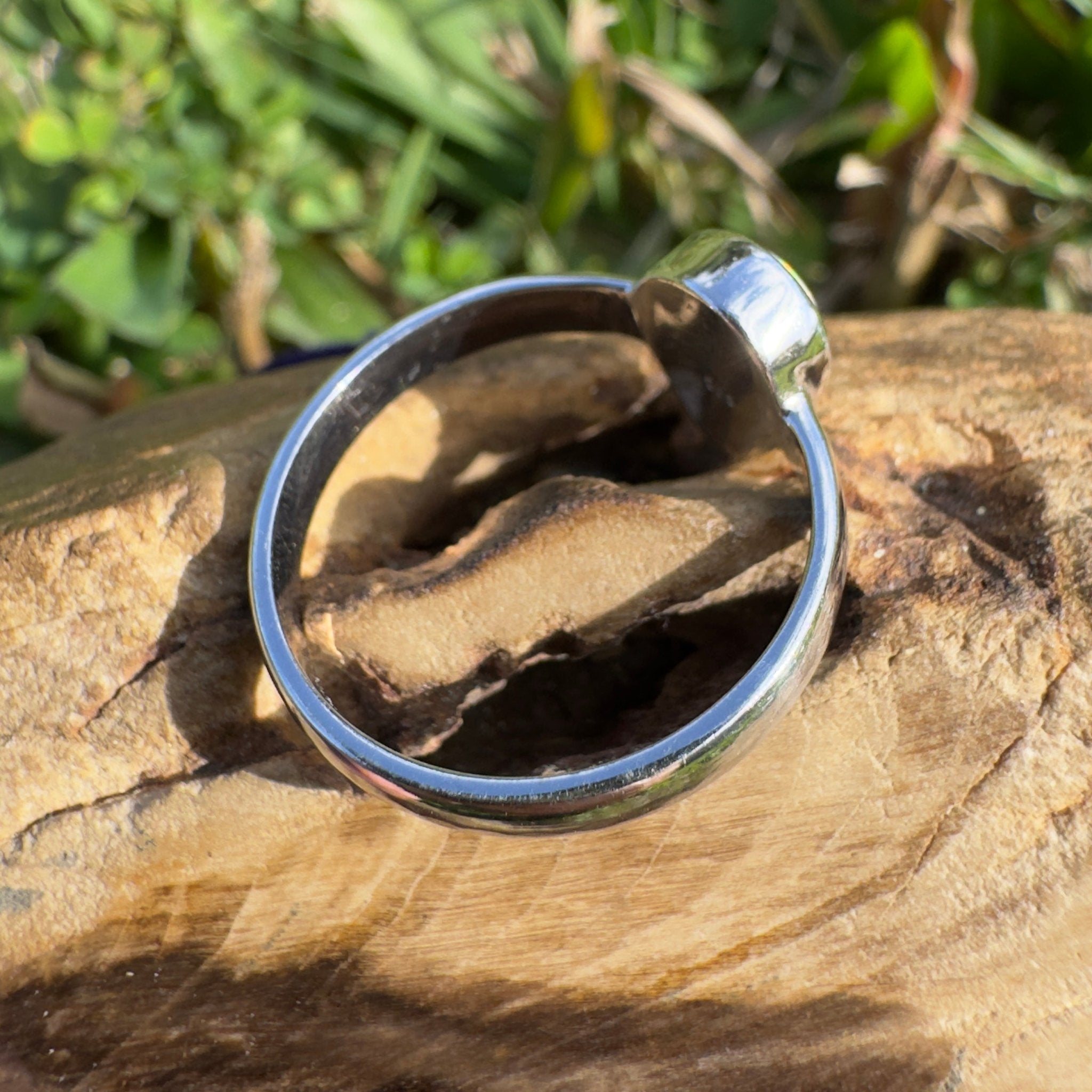 1.4ct Lightning Ridge Opal Ring ~ 'Purnululu Flame' | 925 Sterling Silver | Solid Australian Opal