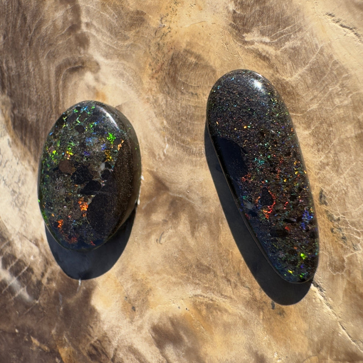14ct Parcel Andamooka Matrix Opal | Solid Australian Opal | Hand-Cut