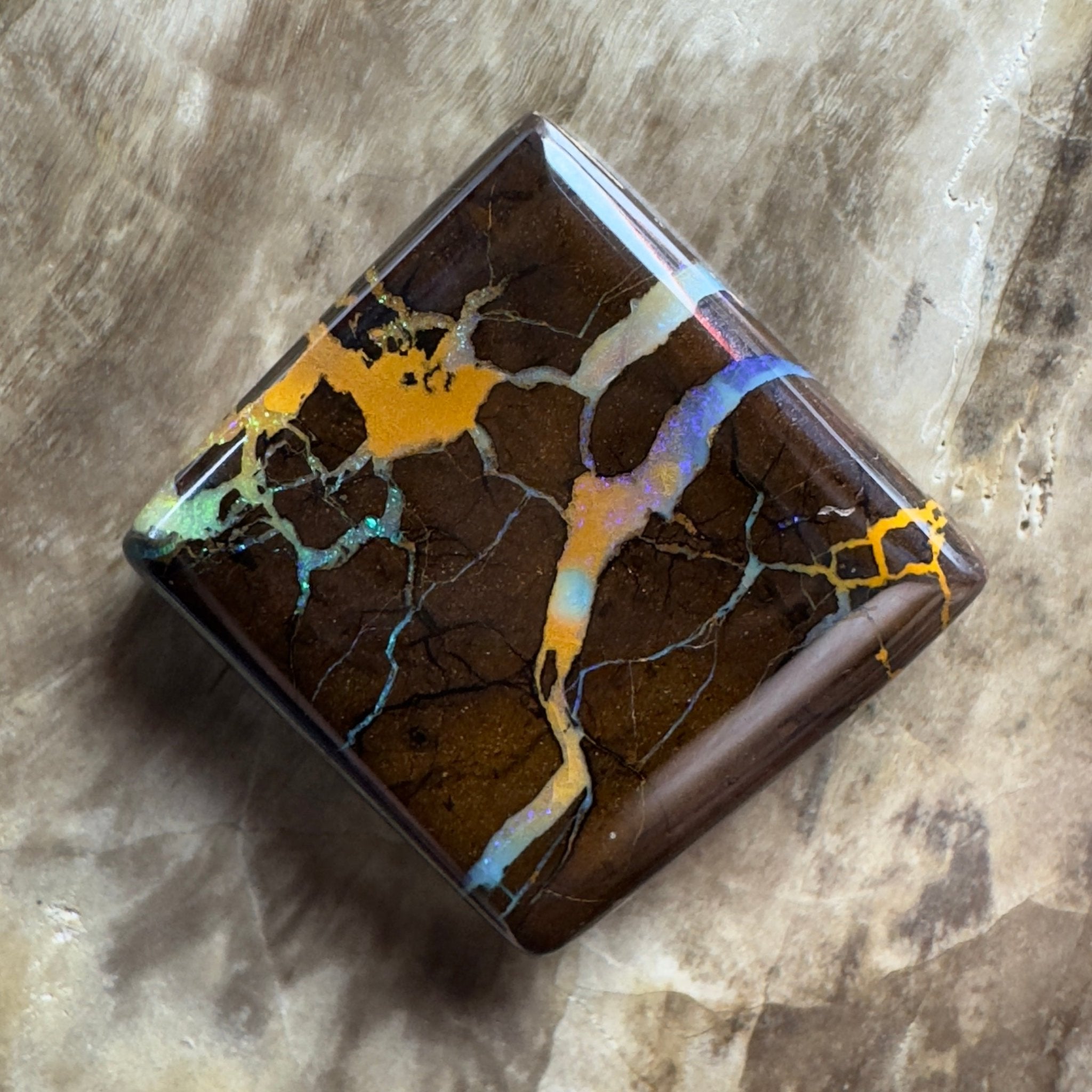 15.4ct Solid Queensland Boulder Opal