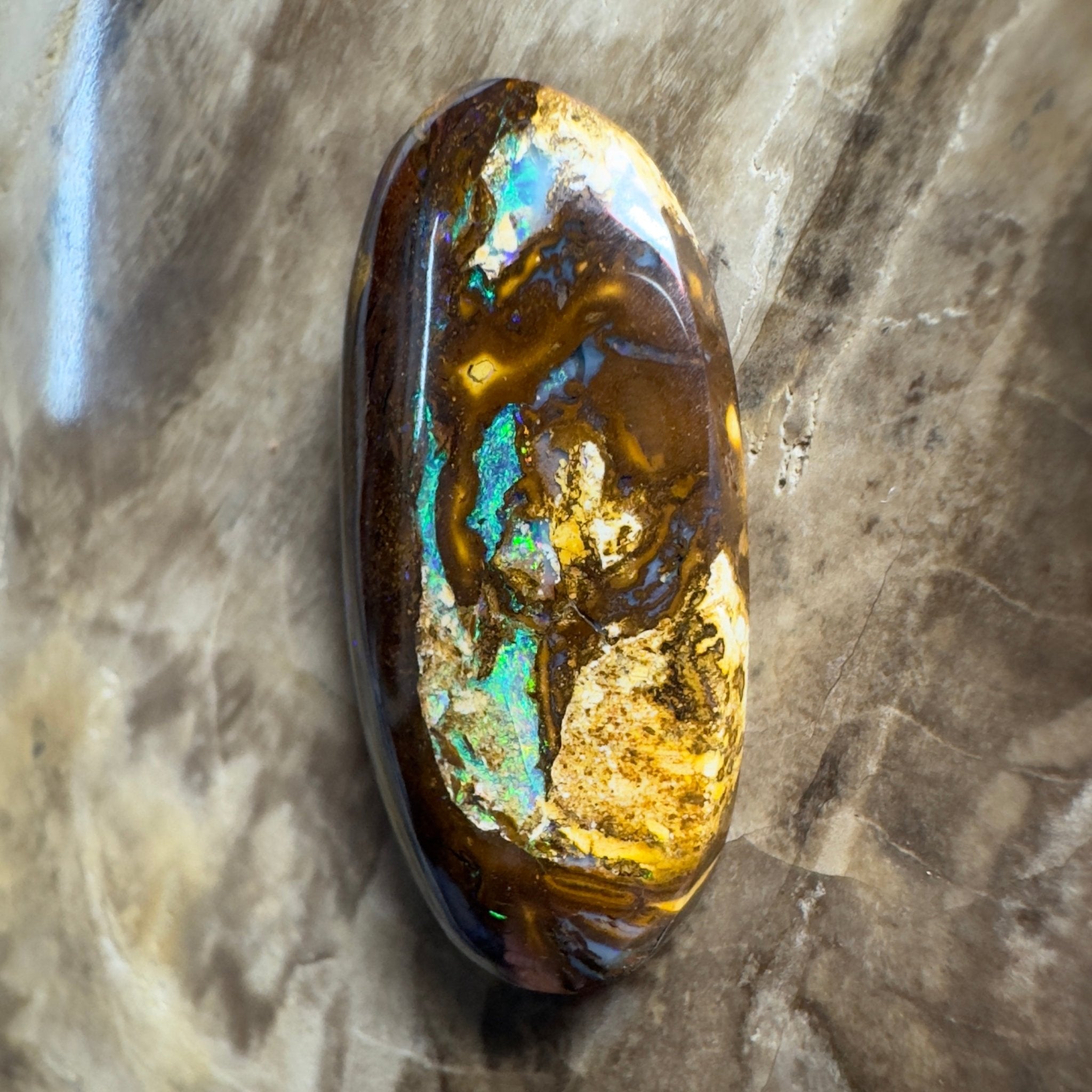 15.6ct Solid Queensland Boulder Opal
