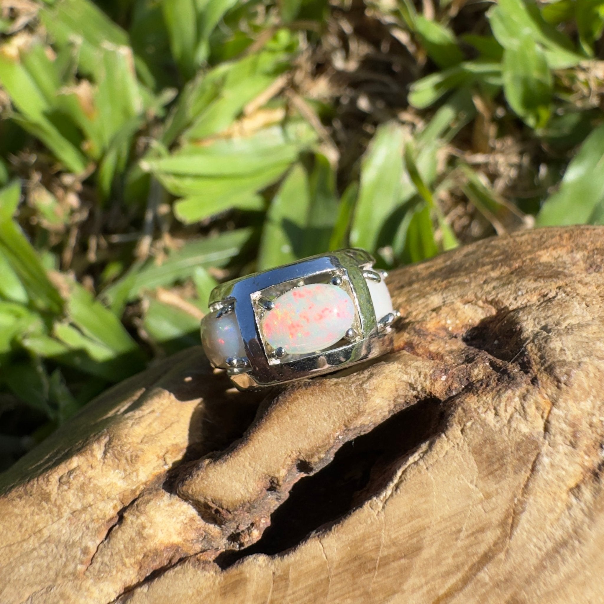 1.5ct Coober Pedy Opal Pandora Style Bead ~ 'Coober Collection' | 925 Sterling Silver | Solid Australian Opal