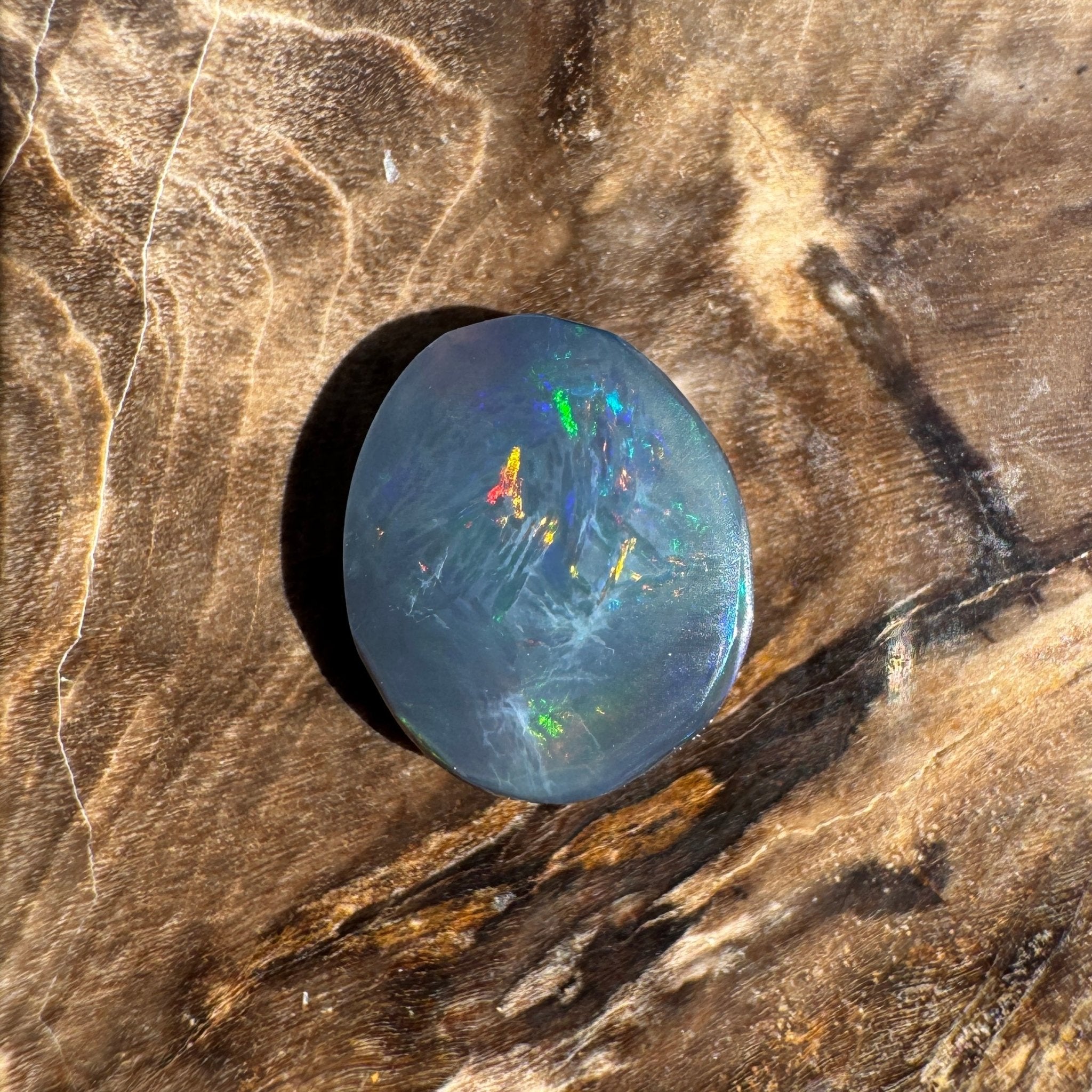 1.5ct Lightning Ridge Freeform Opal | Solid Australian Opal | Hand-Cut