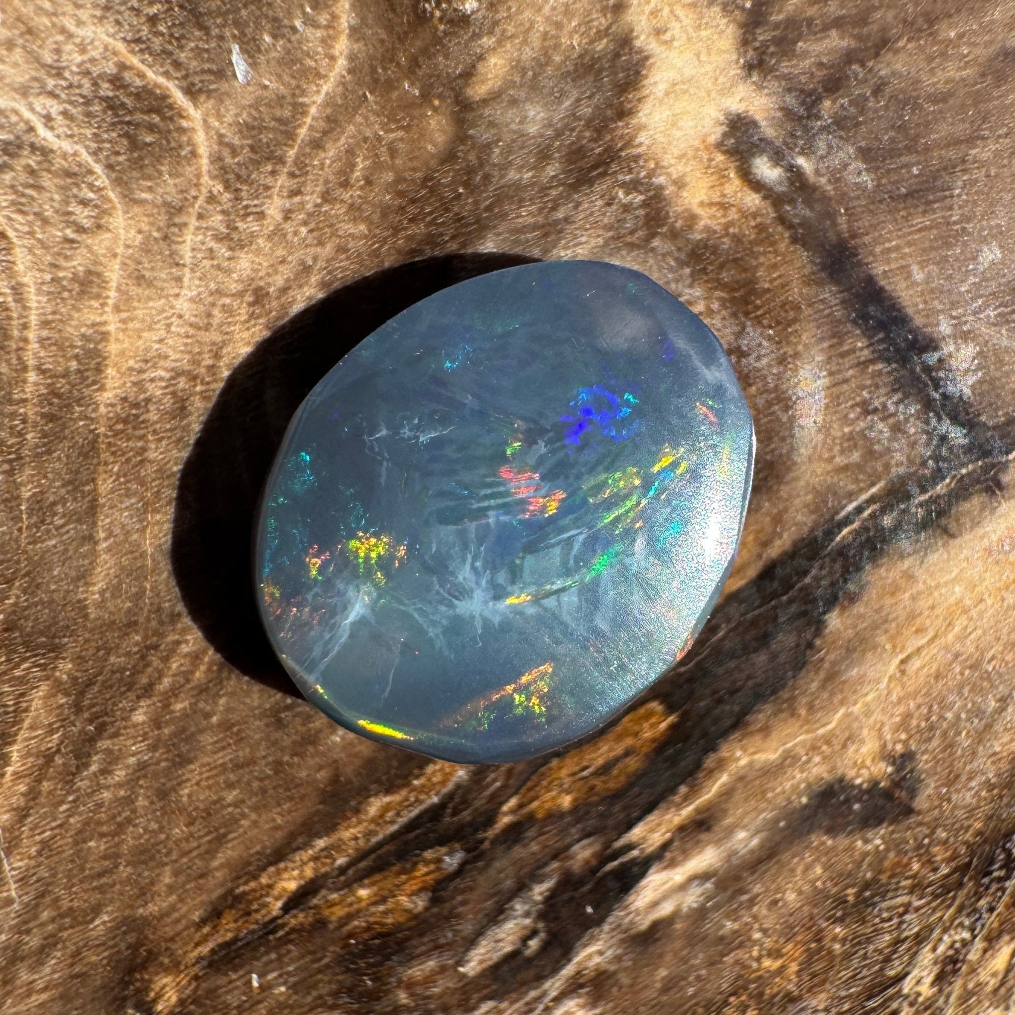 1.5ct Lightning Ridge Freeform Opal | Solid Australian Opal | Hand-Cut
