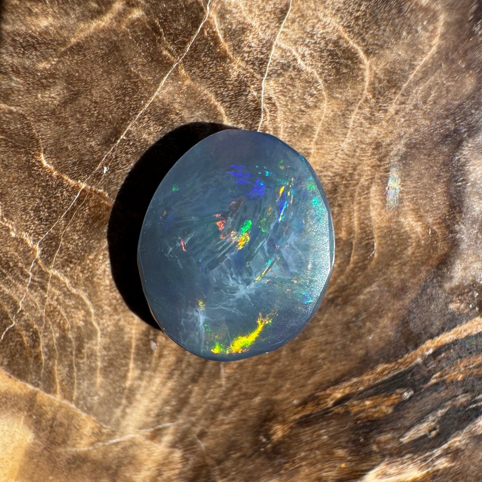 1.5ct Lightning Ridge Freeform Opal | Solid Australian Opal | Hand-Cut
