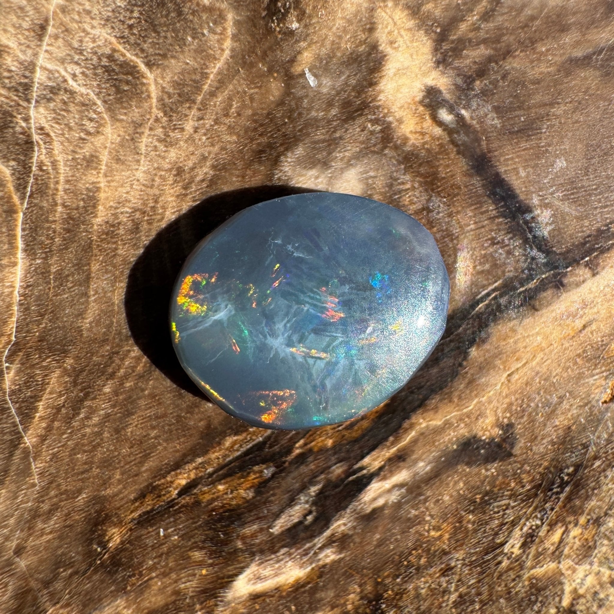 1.5ct Lightning Ridge Freeform Opal | Solid Australian Opal | Hand-Cut