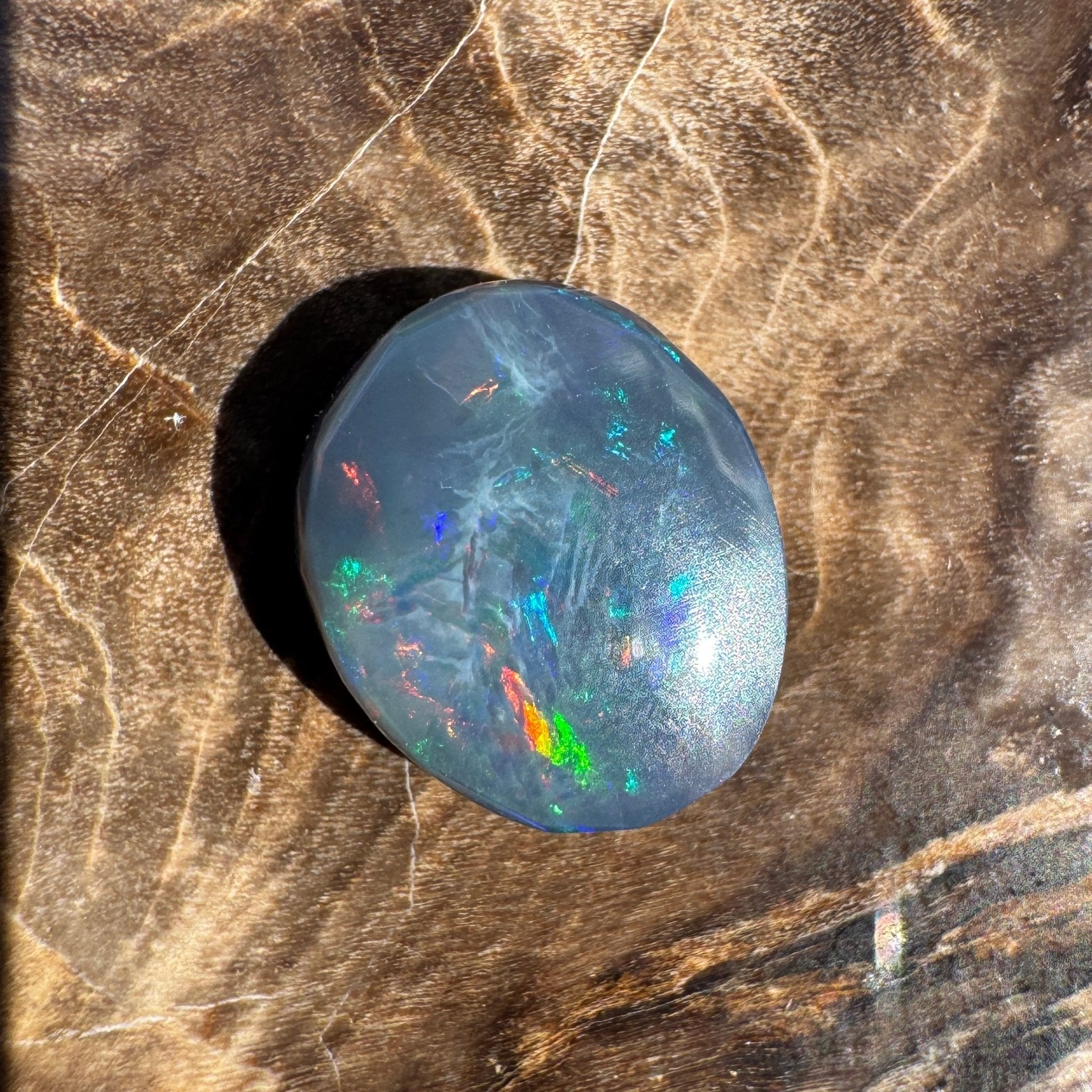 1.5ct Lightning Ridge Freeform Opal | Solid Australian Opal | Hand-Cut