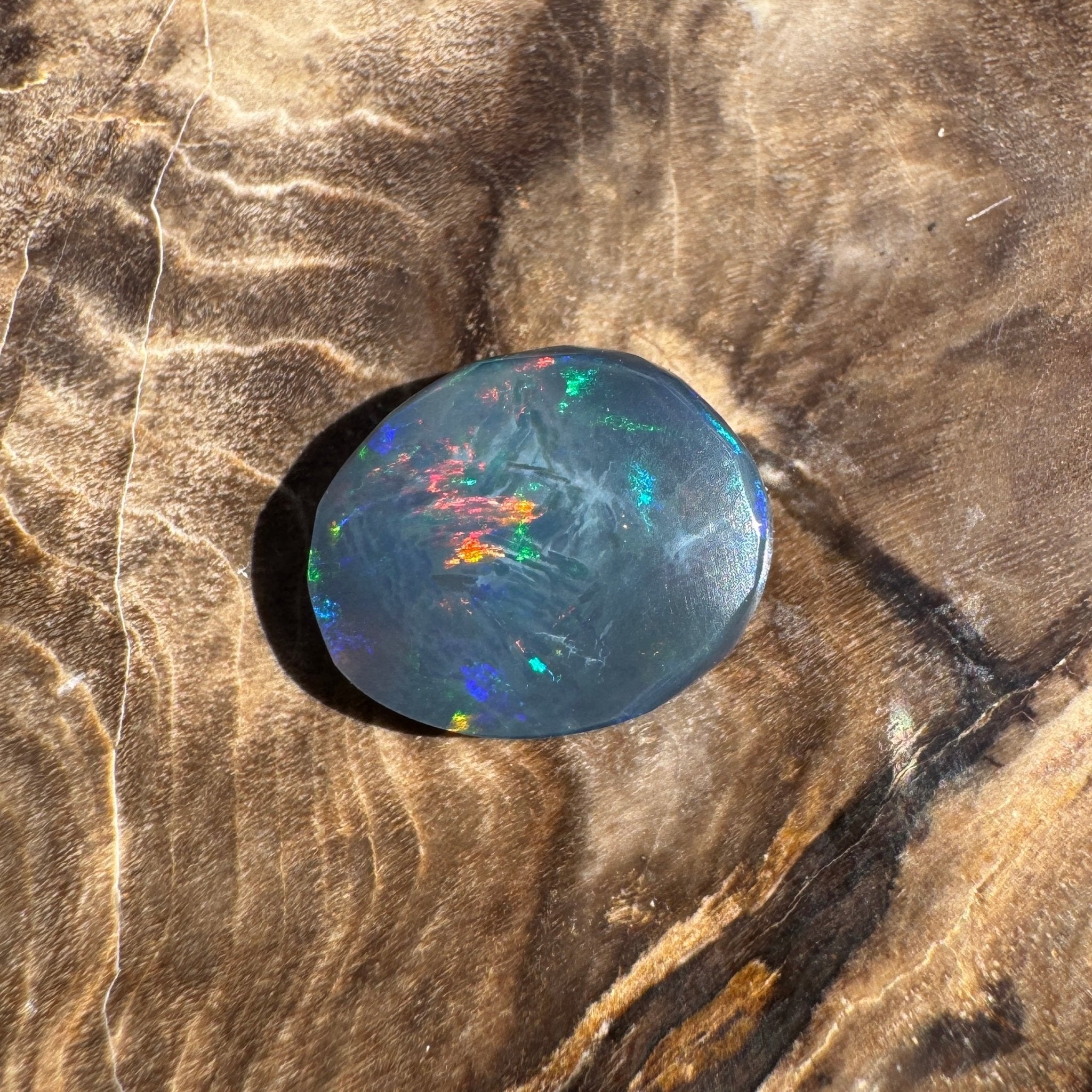 1.5ct Lightning Ridge Freeform Opal | Solid Australian Opal | Hand-Cut