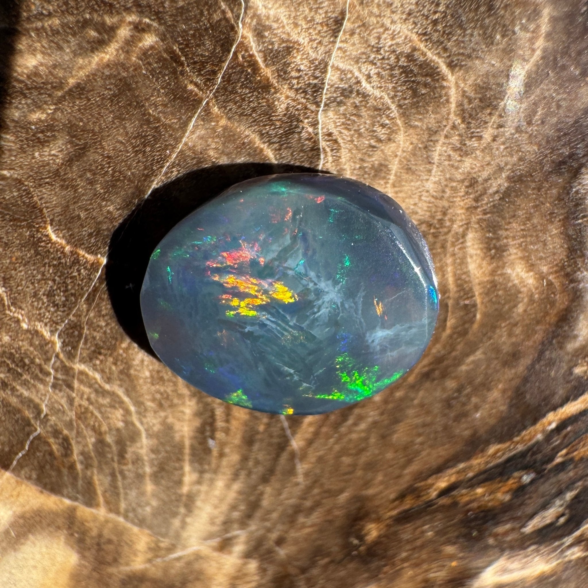 1.5ct Lightning Ridge Freeform Opal | Solid Australian Opal | Hand-Cut