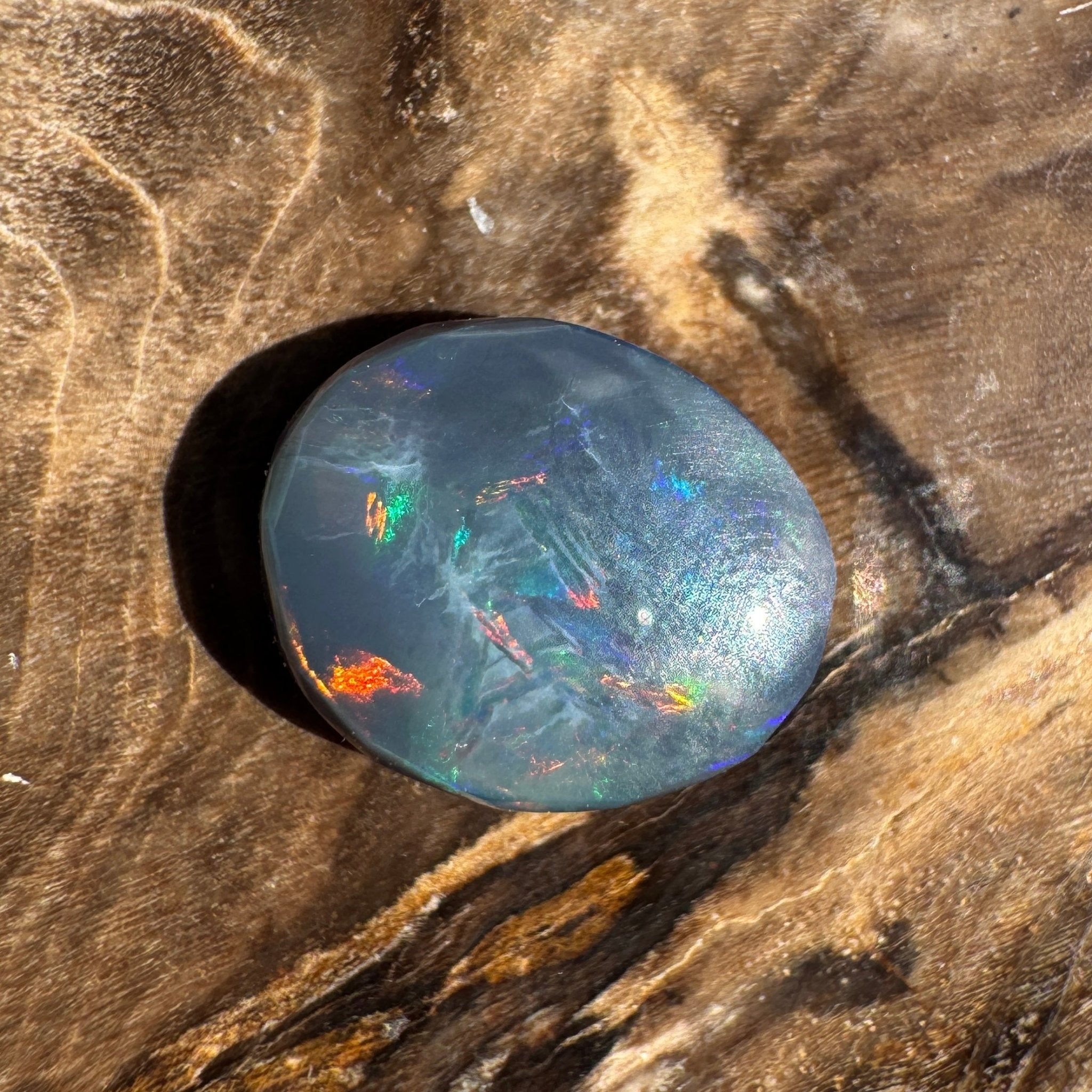 1.5ct Lightning Ridge Freeform Opal | Solid Australian Opal | Hand-Cut