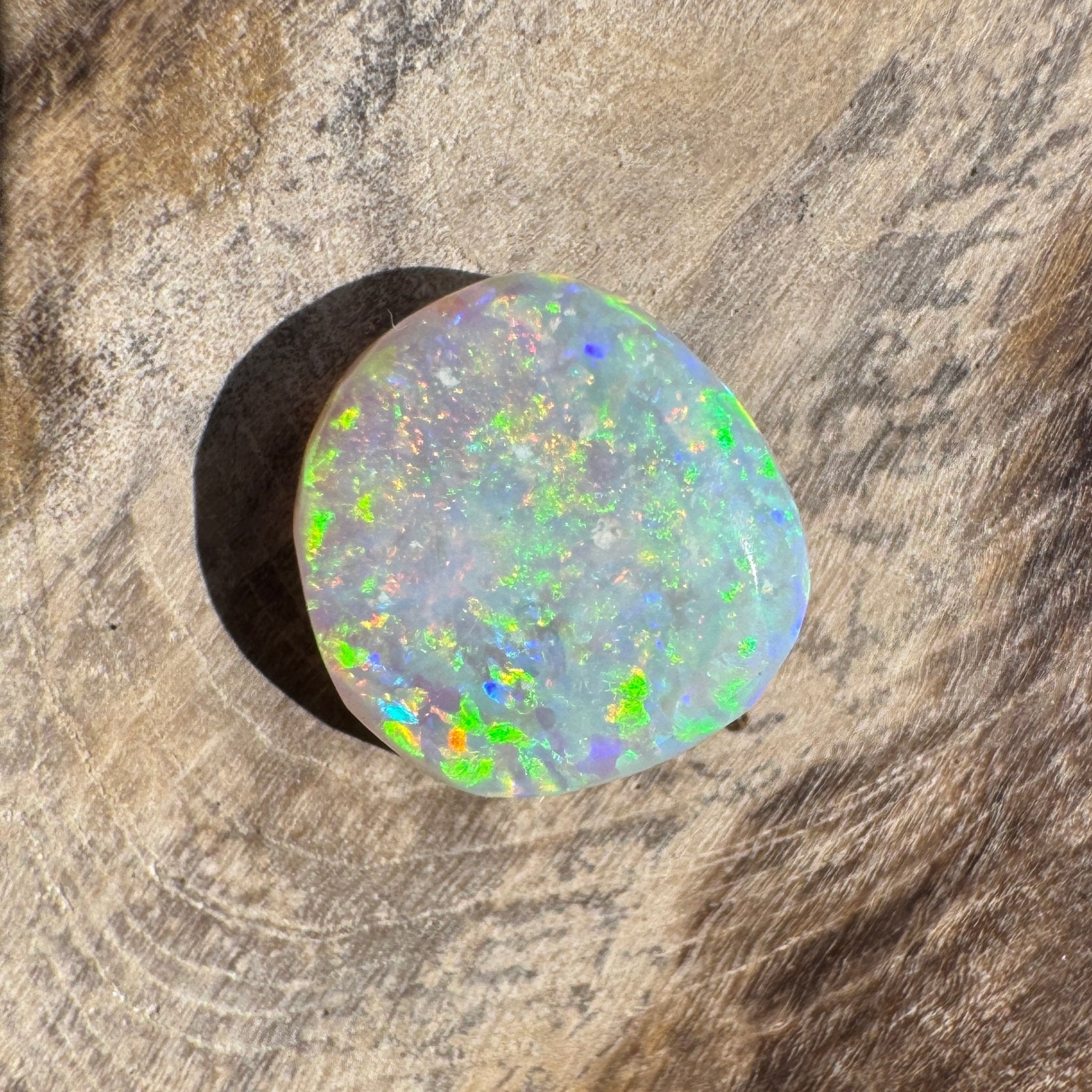1.5ct Lightning Ridge Freeform Opal | Solid Australian Opal | Hand-Cut