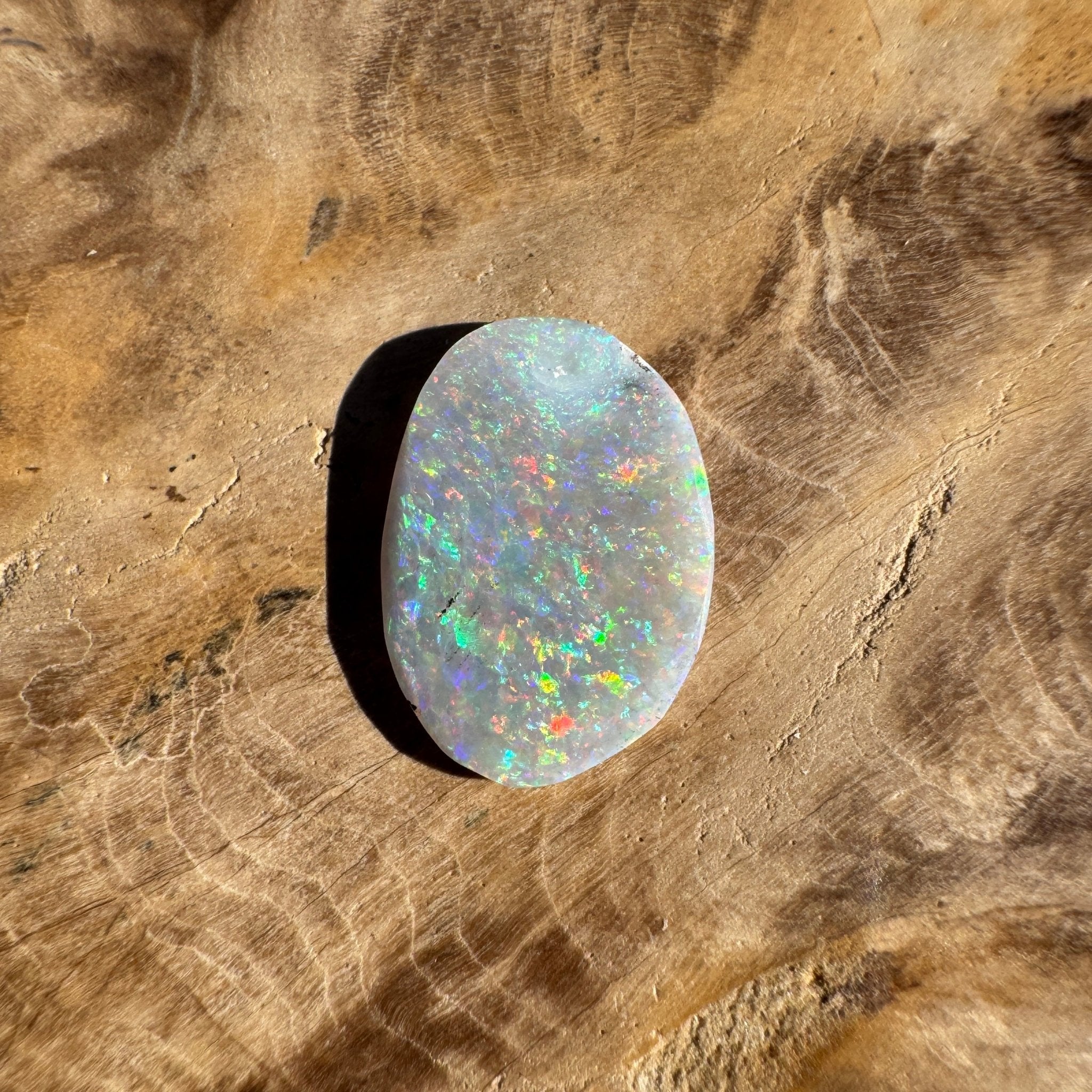 1.5ct Lightning Ridge Semi Black | Solid Australian Opal | Hand-Cut