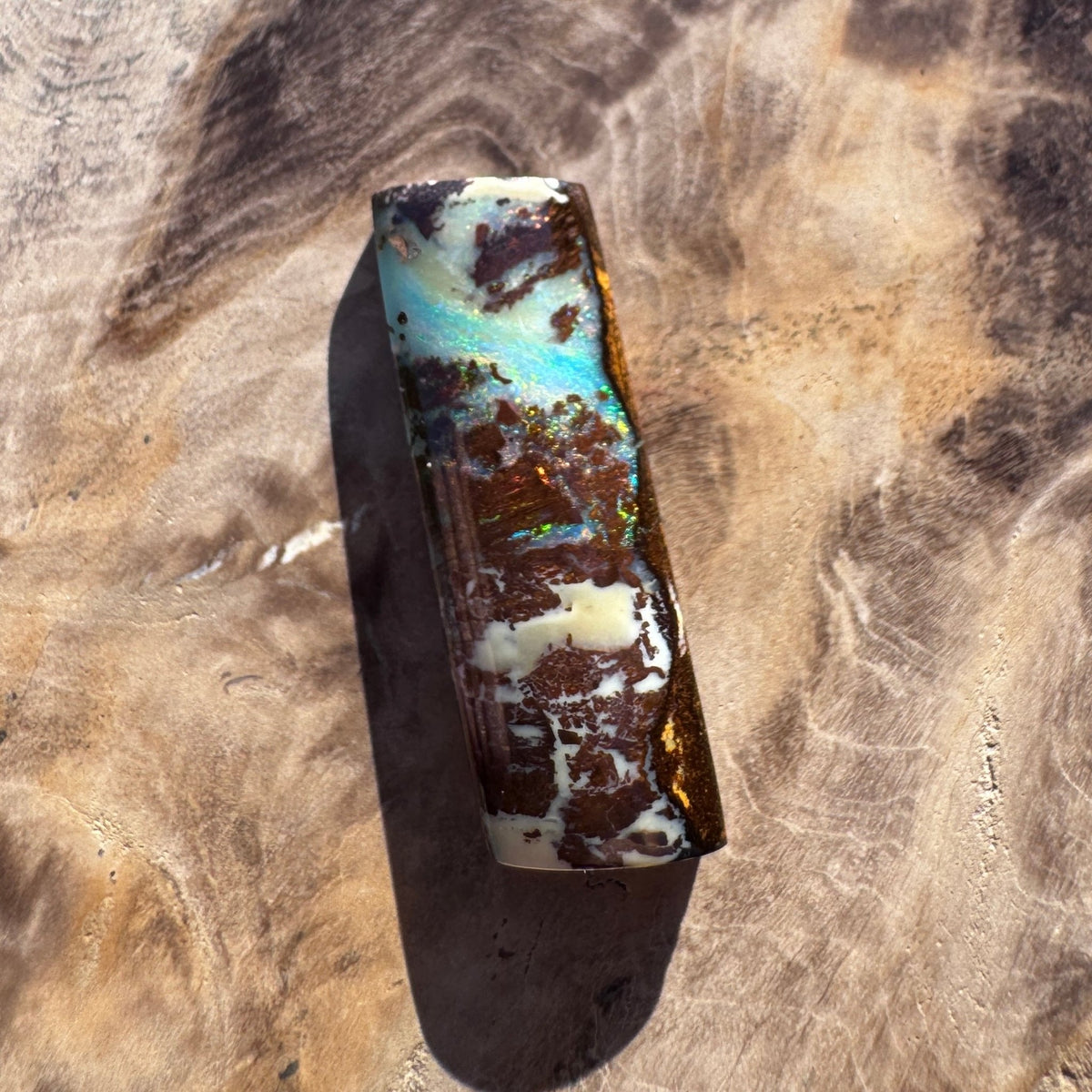 15ct Queensland Boulder Opal | Solid Australian Opal | Hand-Cut
