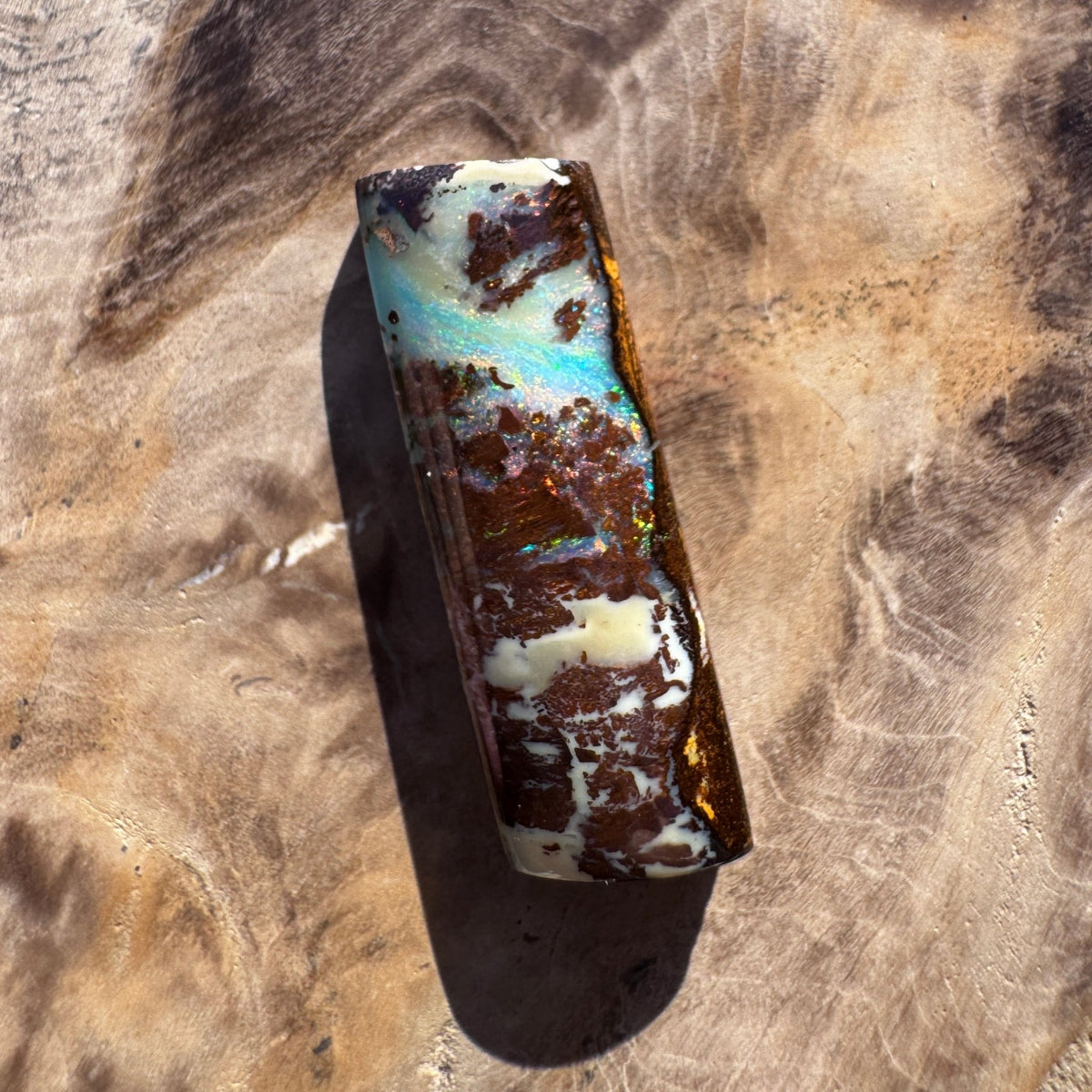 15ct Queensland Boulder Opal | Solid Australian Opal | Hand-Cut