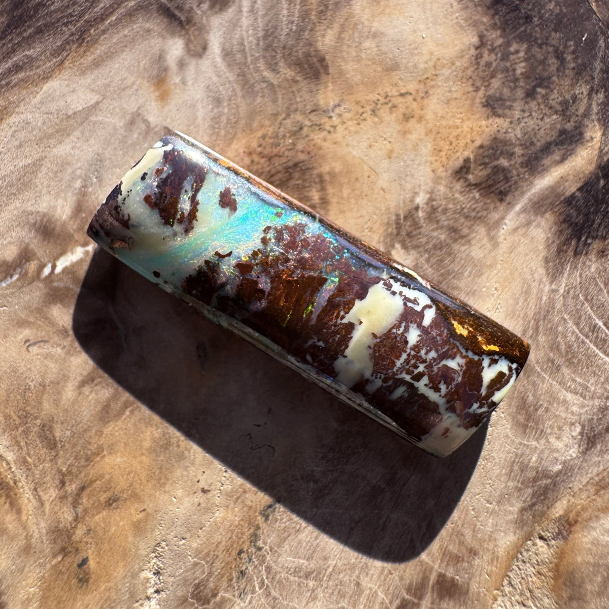 15ct Queensland Boulder Opal | Solid Australian Opal | Hand-Cut
