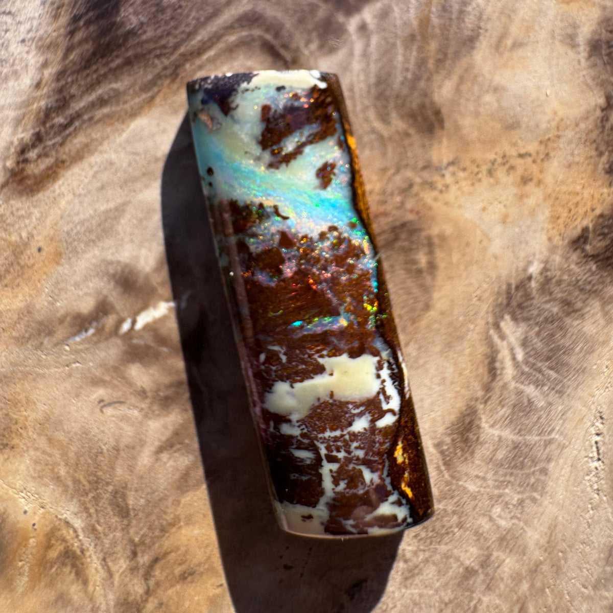 15ct Queensland Boulder Opal | Solid Australian Opal | Hand-Cut