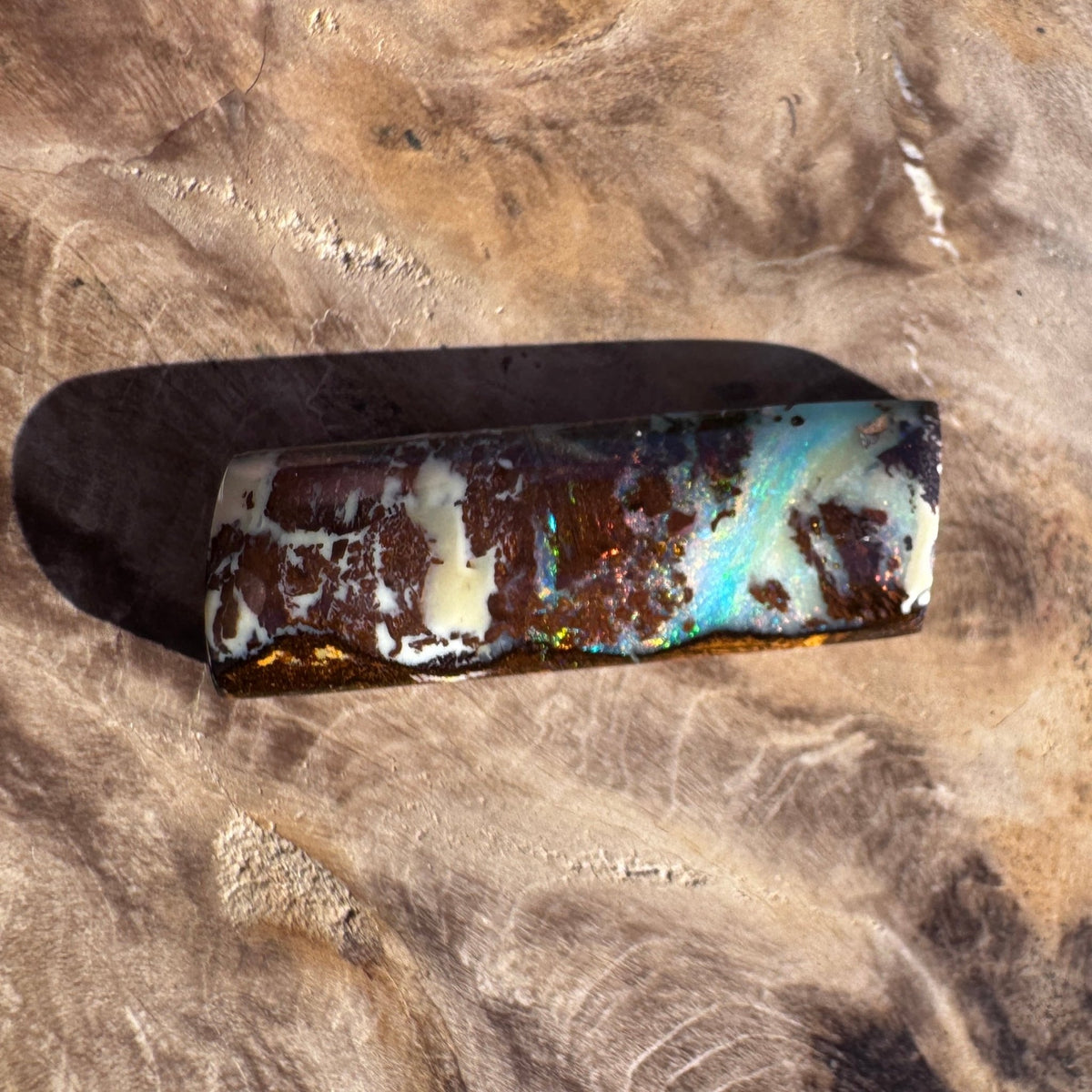 15ct Queensland Boulder Opal | Solid Australian Opal | Hand-Cut