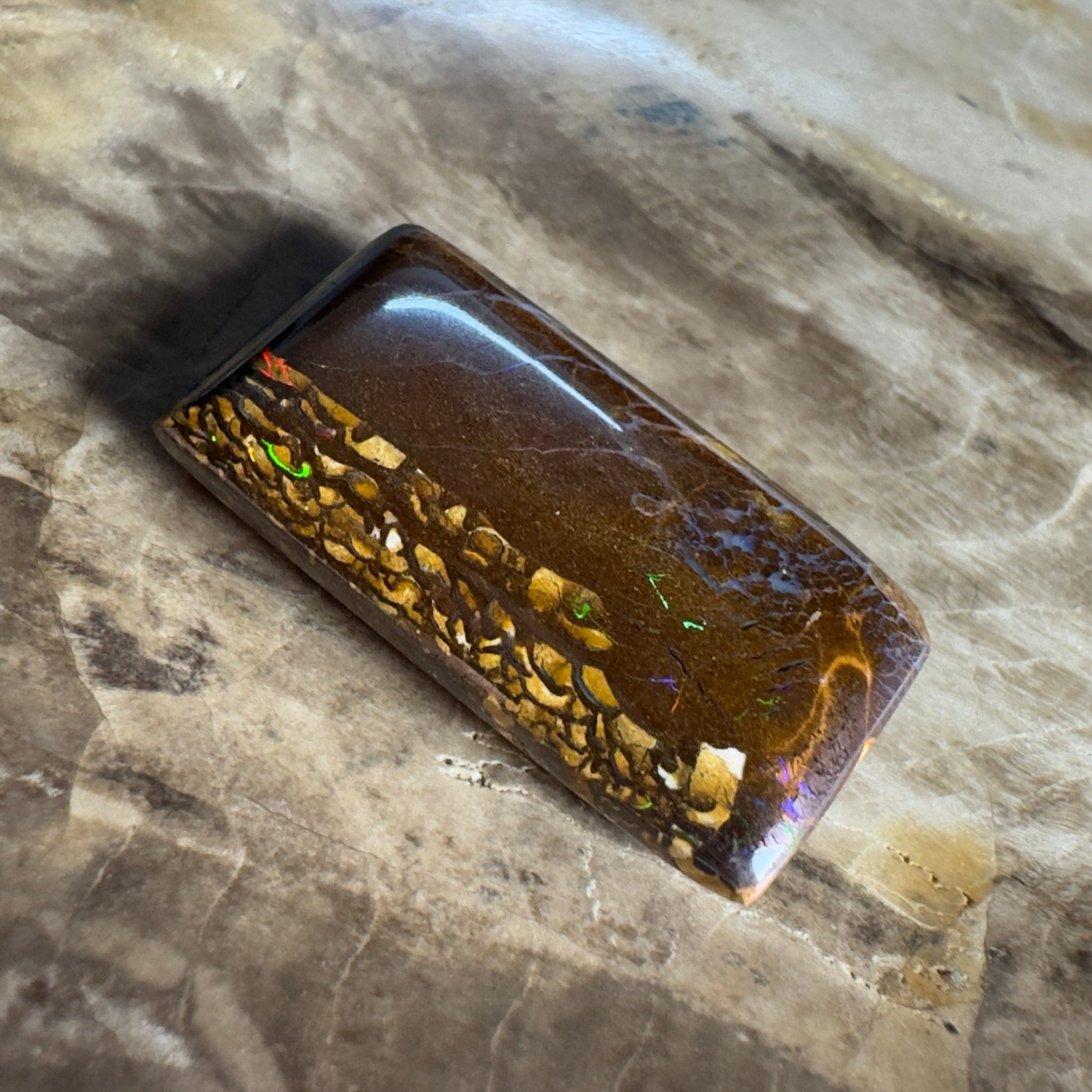 16.5ct Solid Queensland Boulder Opal