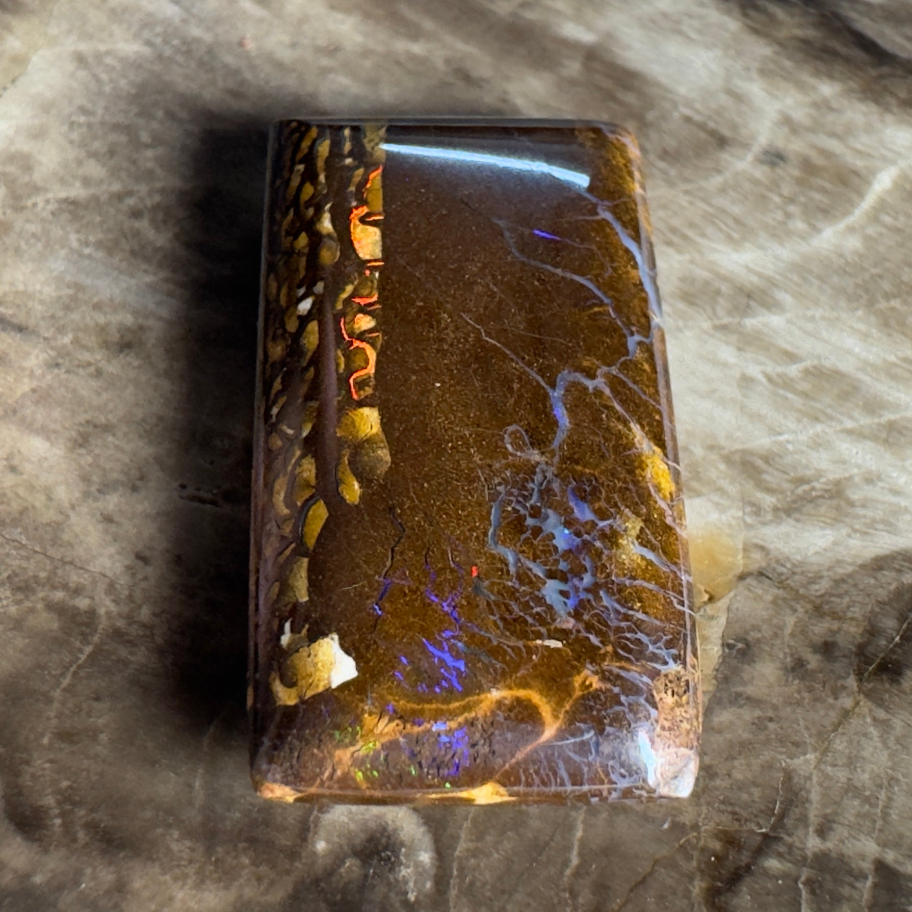 16.5ct Solid Queensland Boulder Opal