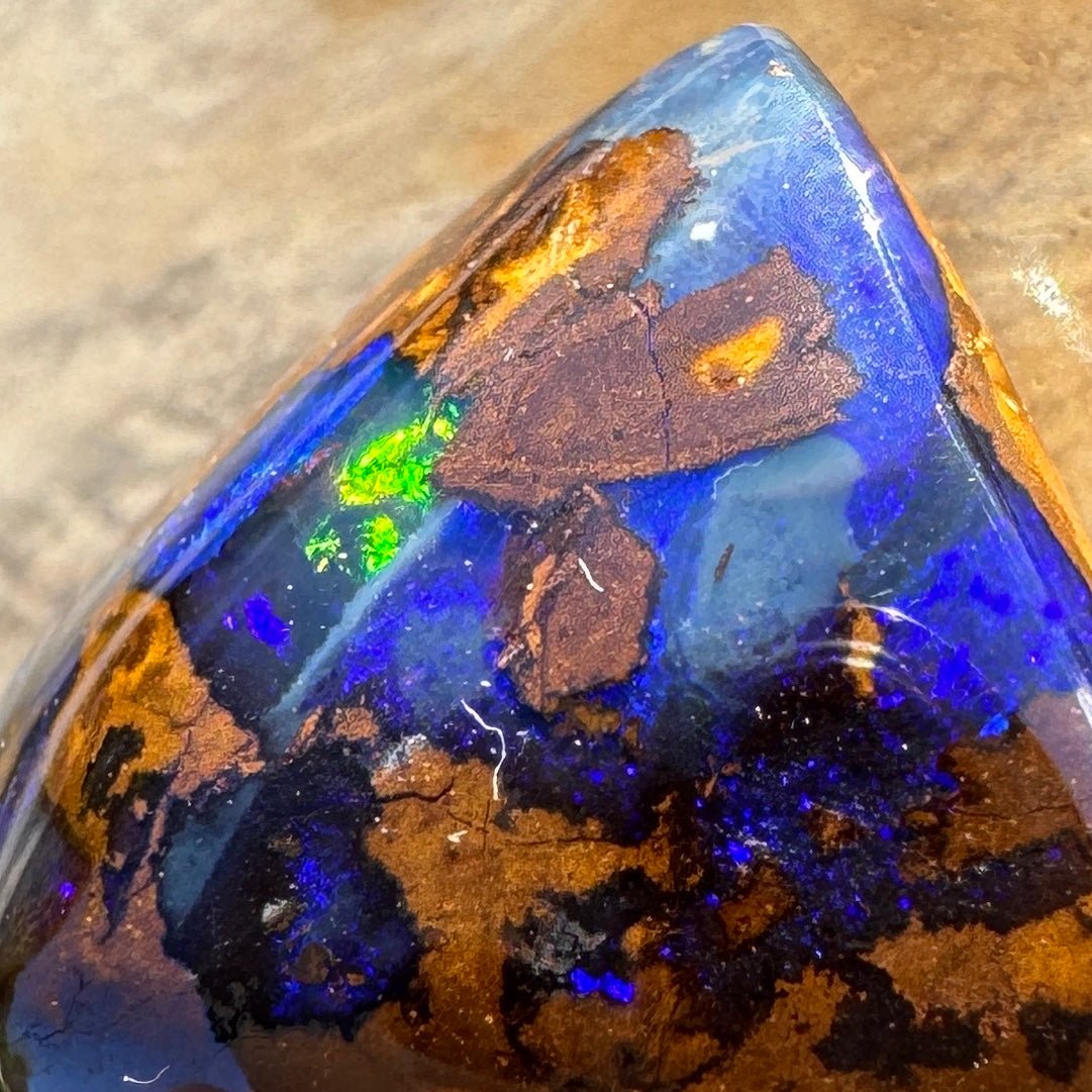 16.9ct Queensland Boulder Opal | Solid Australian Opal | Hand-Cut