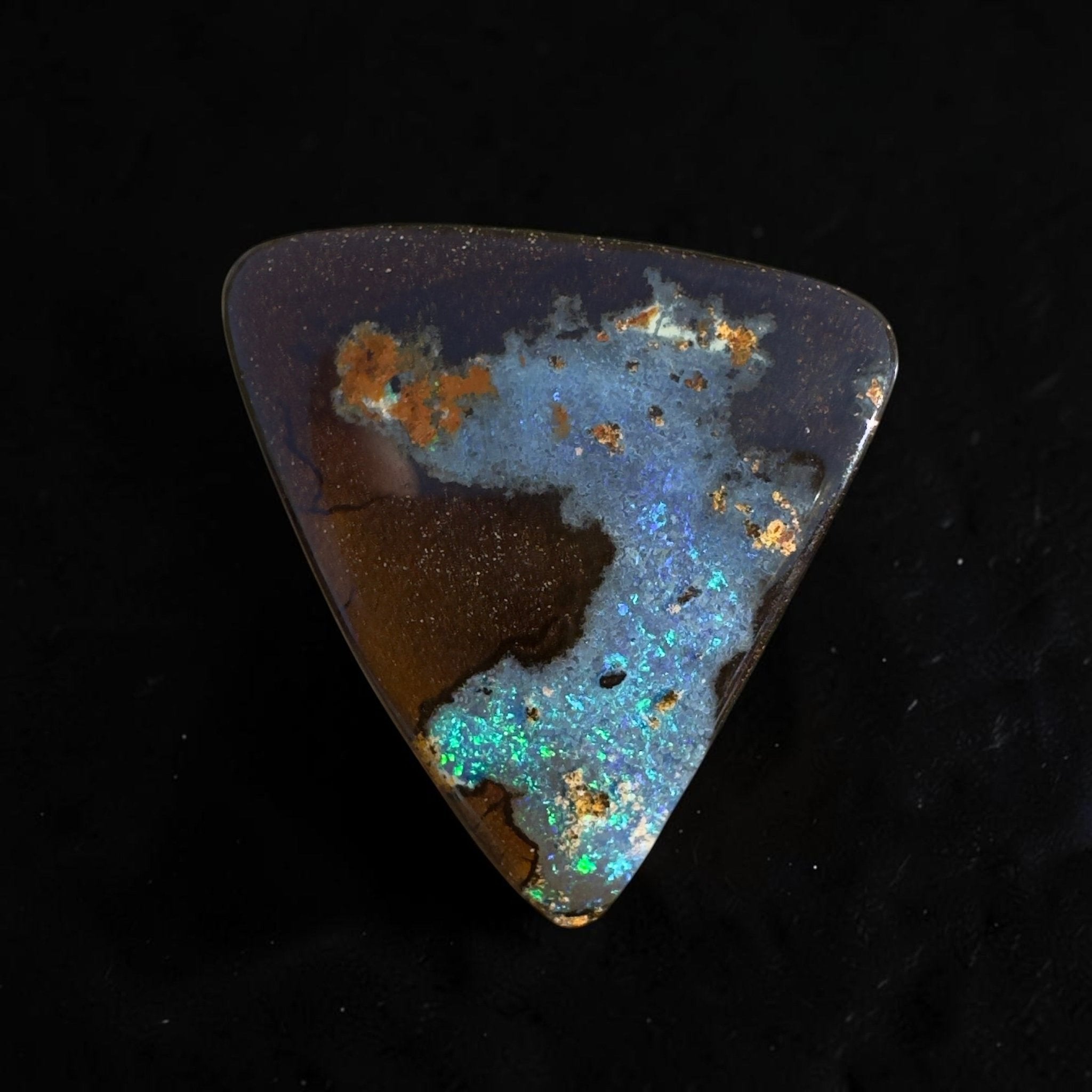 16ct Queensland Boulder Opal | Solid Australian Opal | Hand-Cut