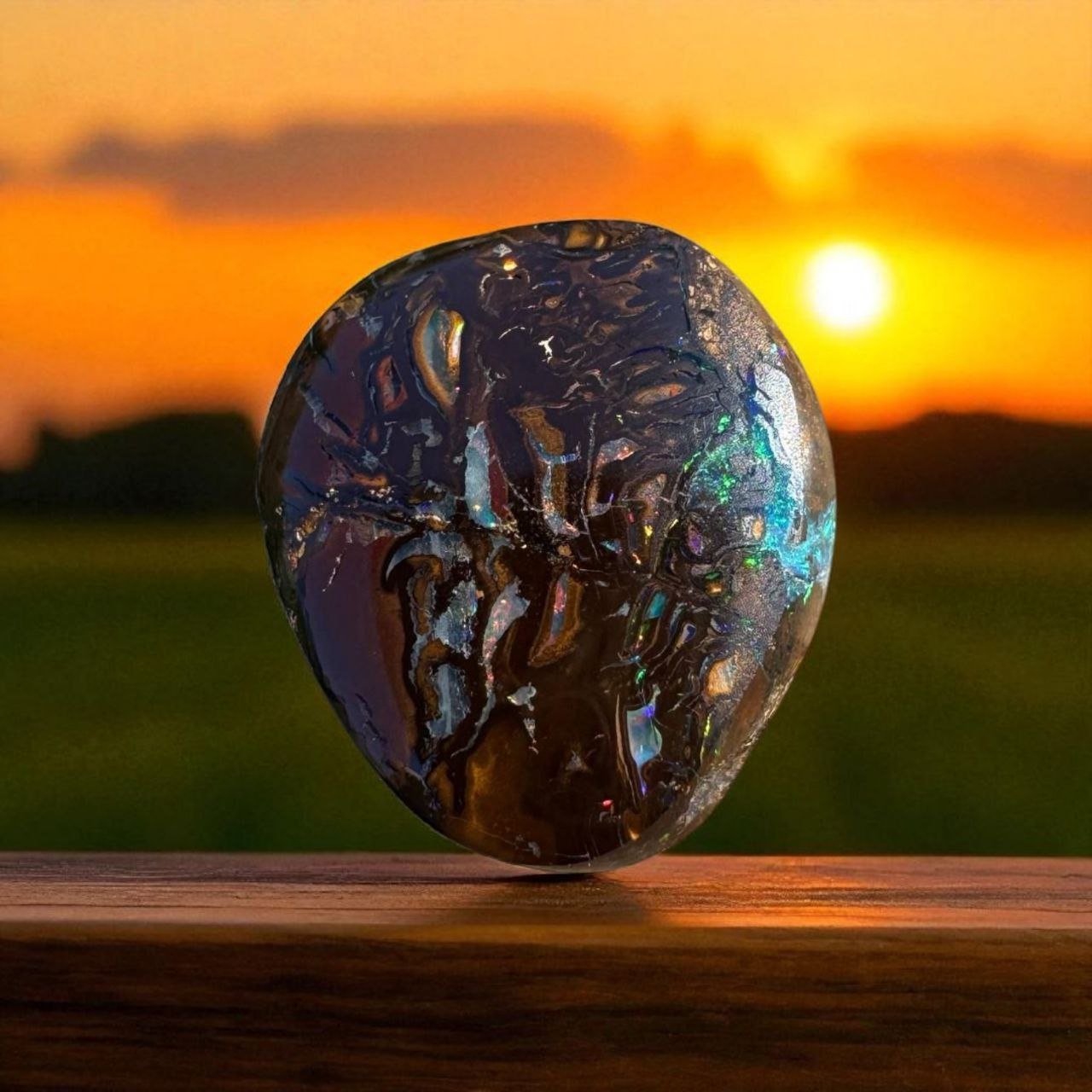 17.7ct Solid Queensland Boulder Opal