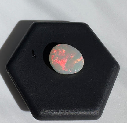 Australian Lightning Ridge Opal Fire Stone Red 1.1 Carat Solid Hand Cut Luxury - Iona Opal Australia