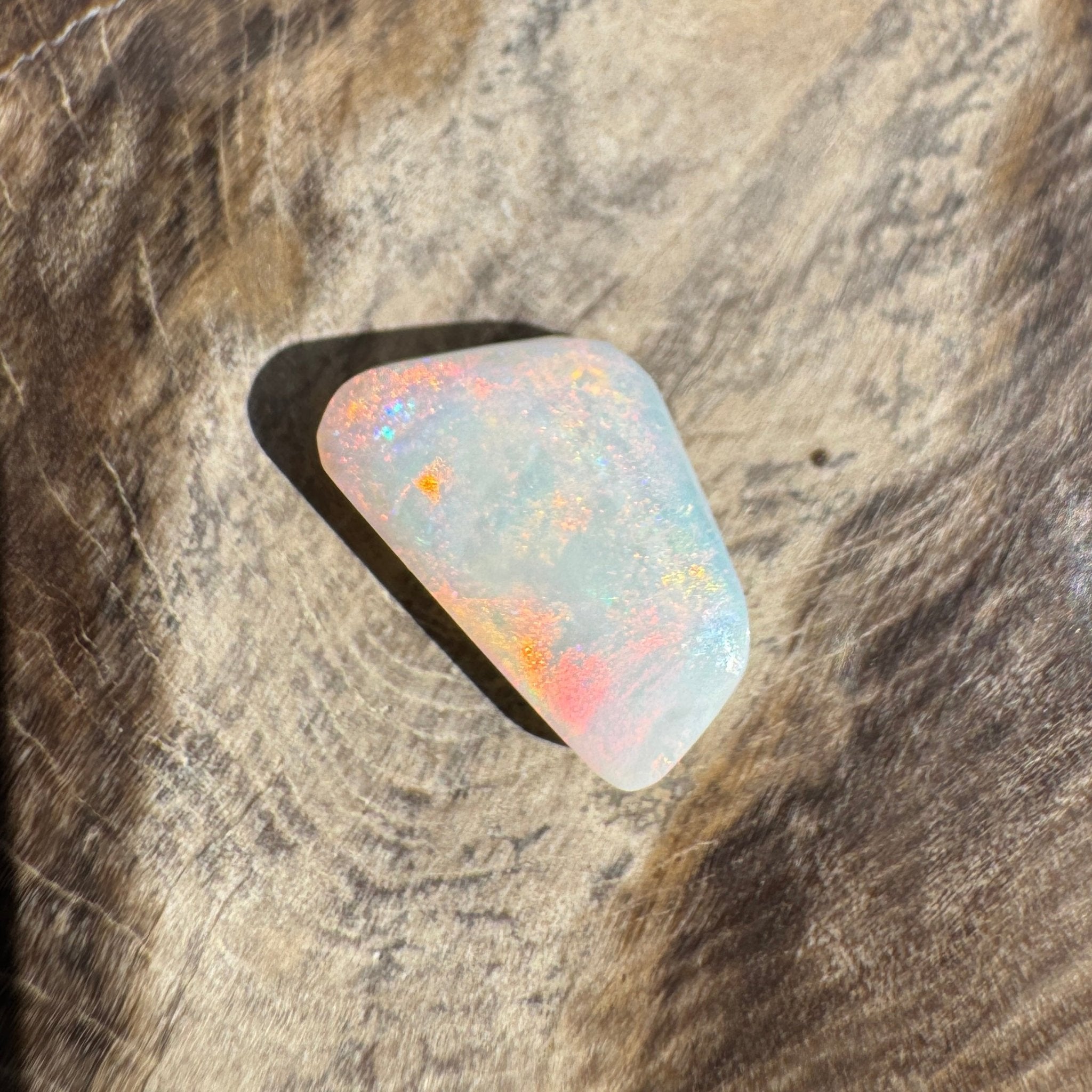 1.8ct Coober Pedy Opal | Solid Australian Opal | Hand-Cut