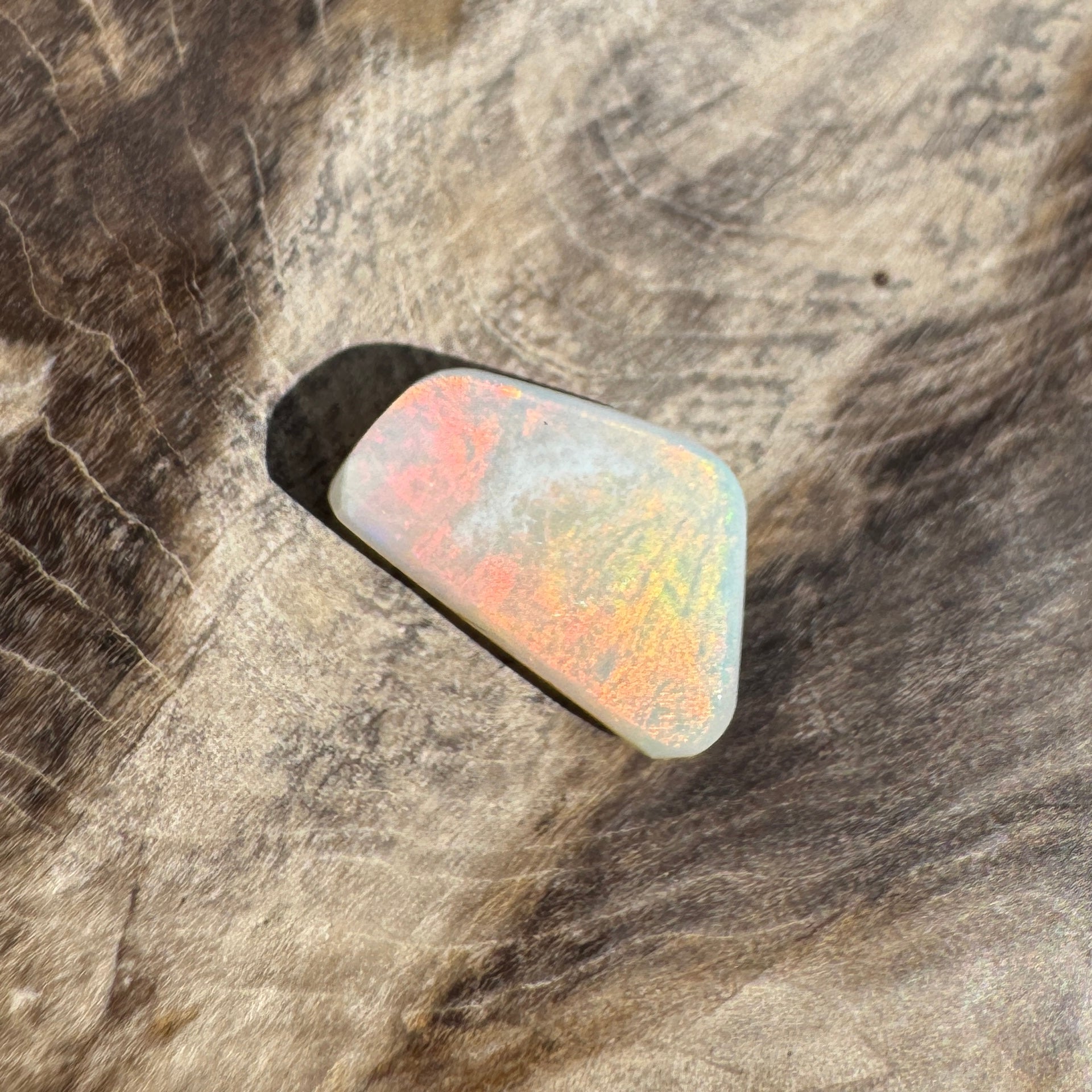 1.8ct Coober Pedy Opal | Solid Australian Opal | Hand-Cut