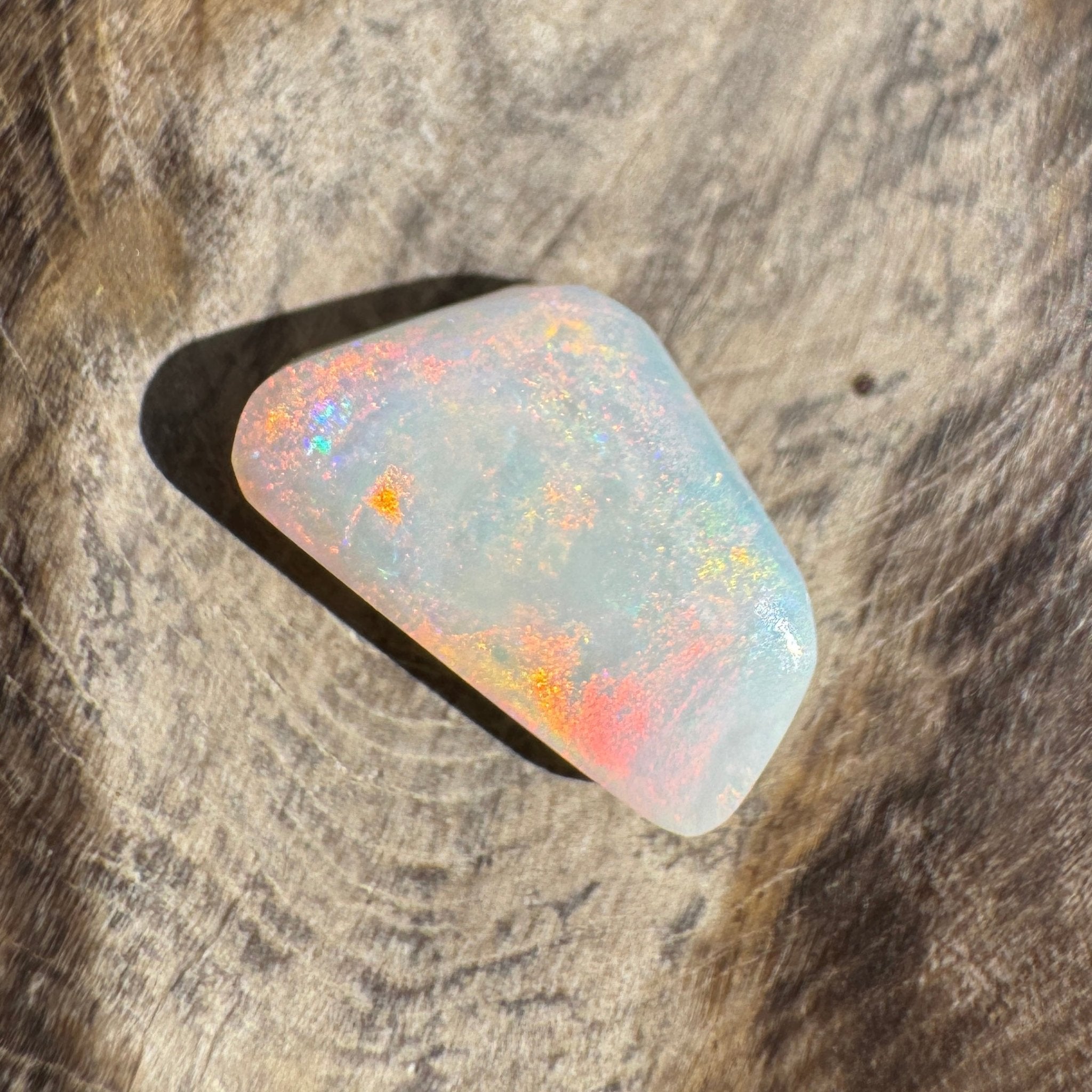 1.8ct Coober Pedy Opal | Solid Australian Opal | Hand-Cut