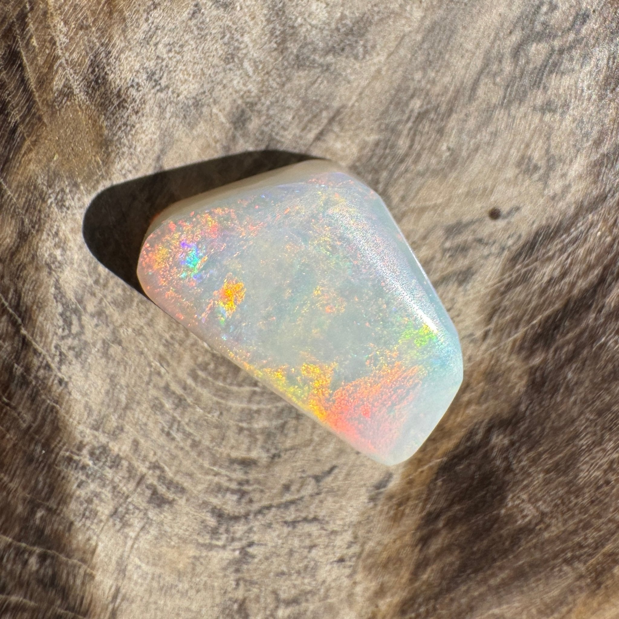 1.8ct Coober Pedy Opal | Solid Australian Opal | Hand-Cut