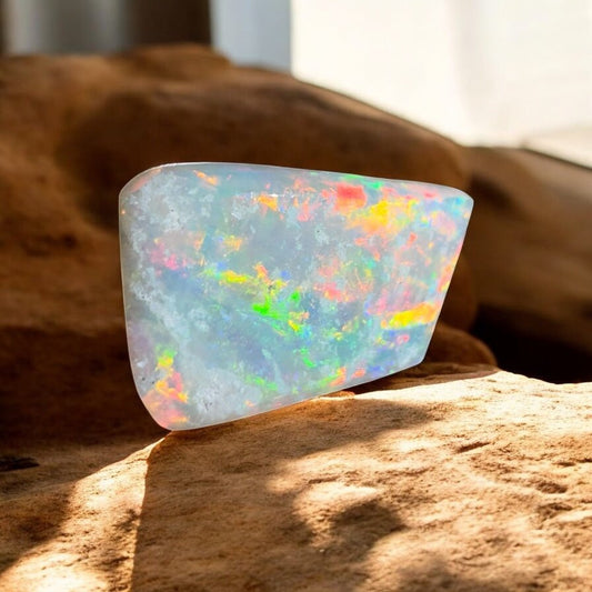 1.8ct Hand - Cut Solid Lightning Ridge Opal