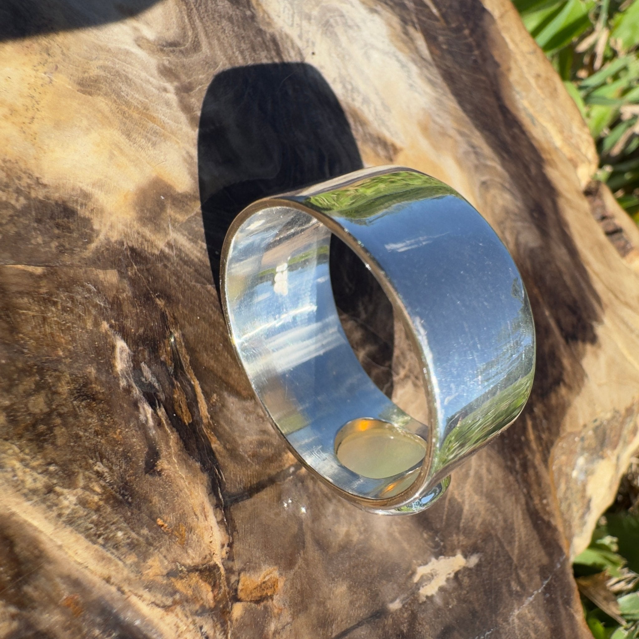 1.8ct Lightning Ridge Opal Ring ~ 'Gippsland Glow' | 925 Sterling Silver | Solid Australian Opal