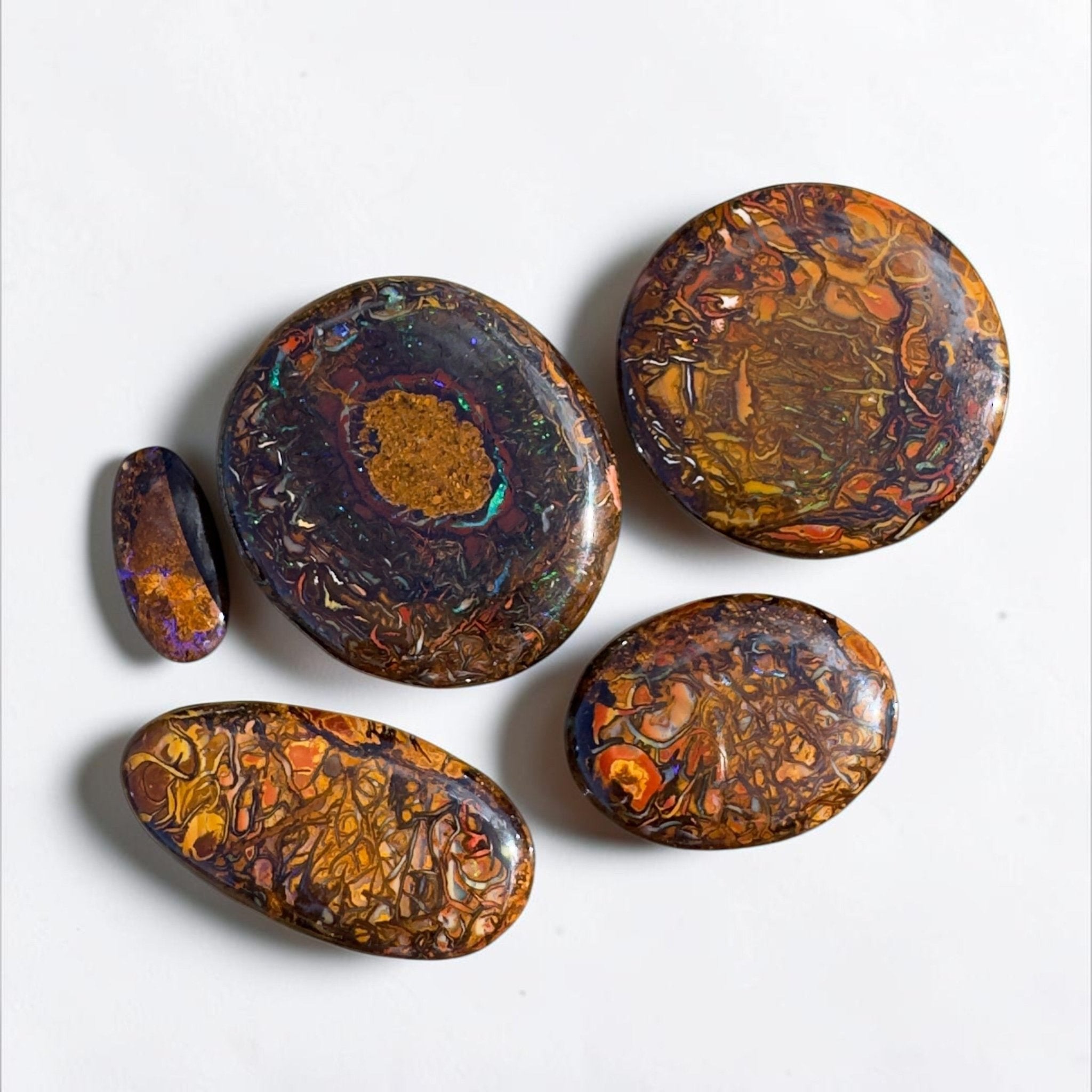 194ct Queensland Boulder Opal Parcel | Solid Australian Opal