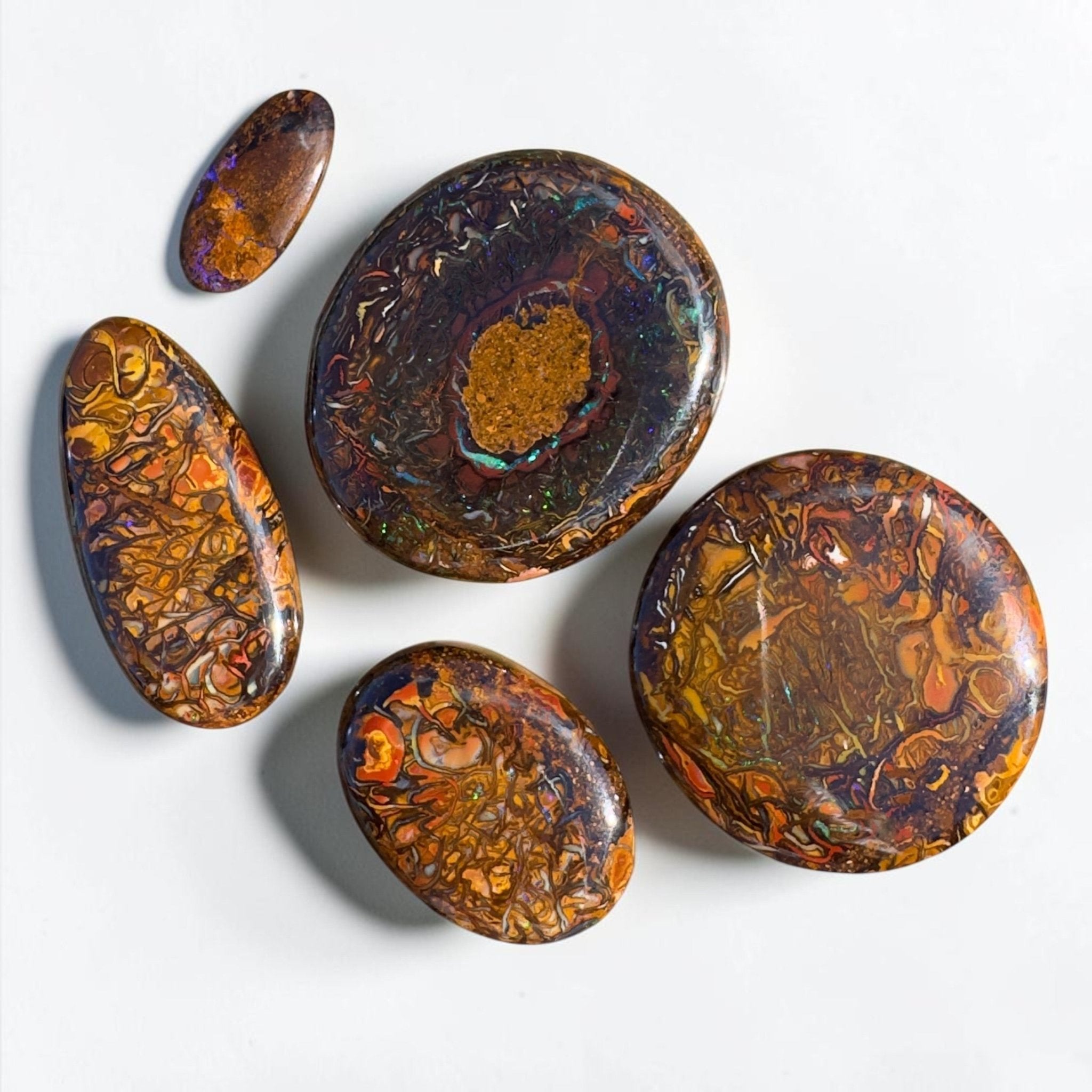 194ct Queensland Boulder Opal Parcel | Solid Australian Opal