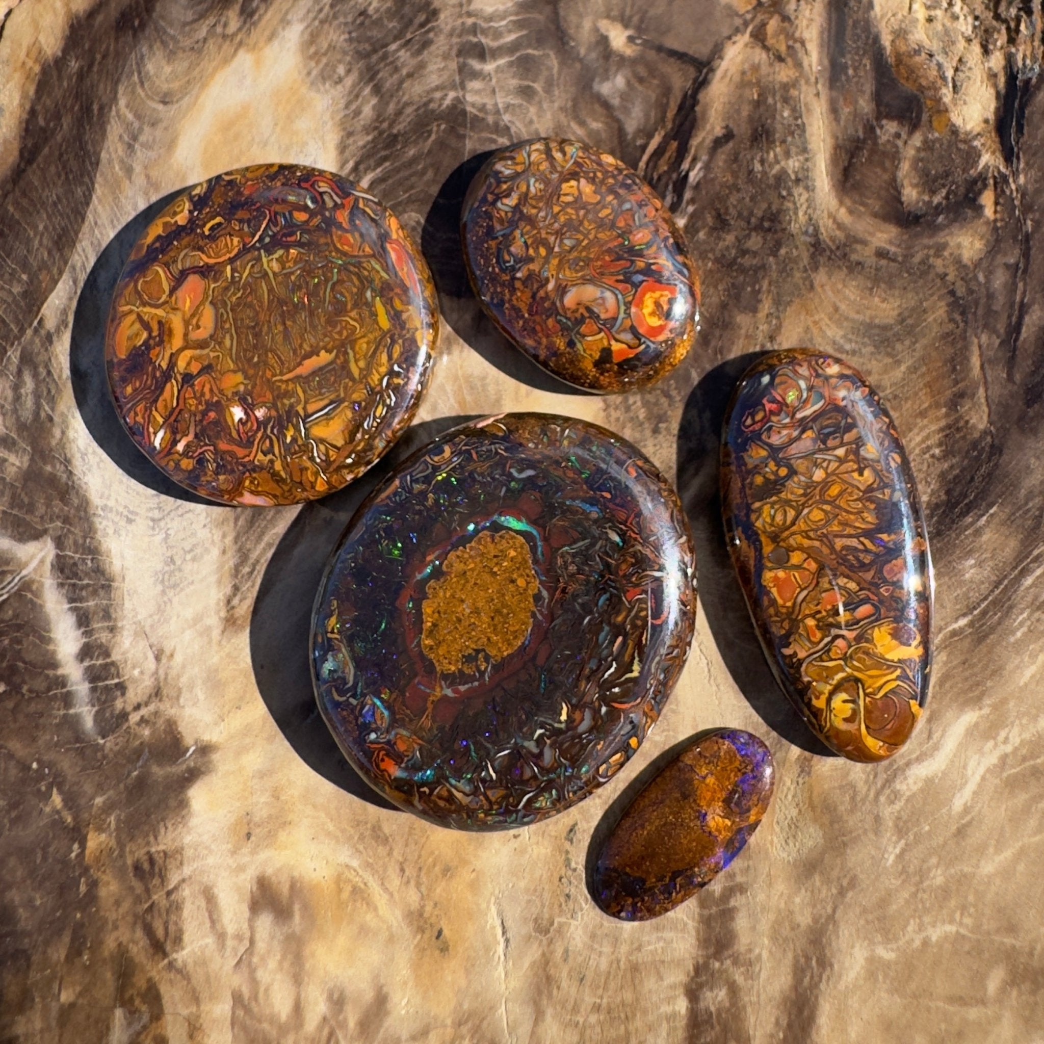 194ct Queensland Boulder Opal Parcel | Solid Australian Opal