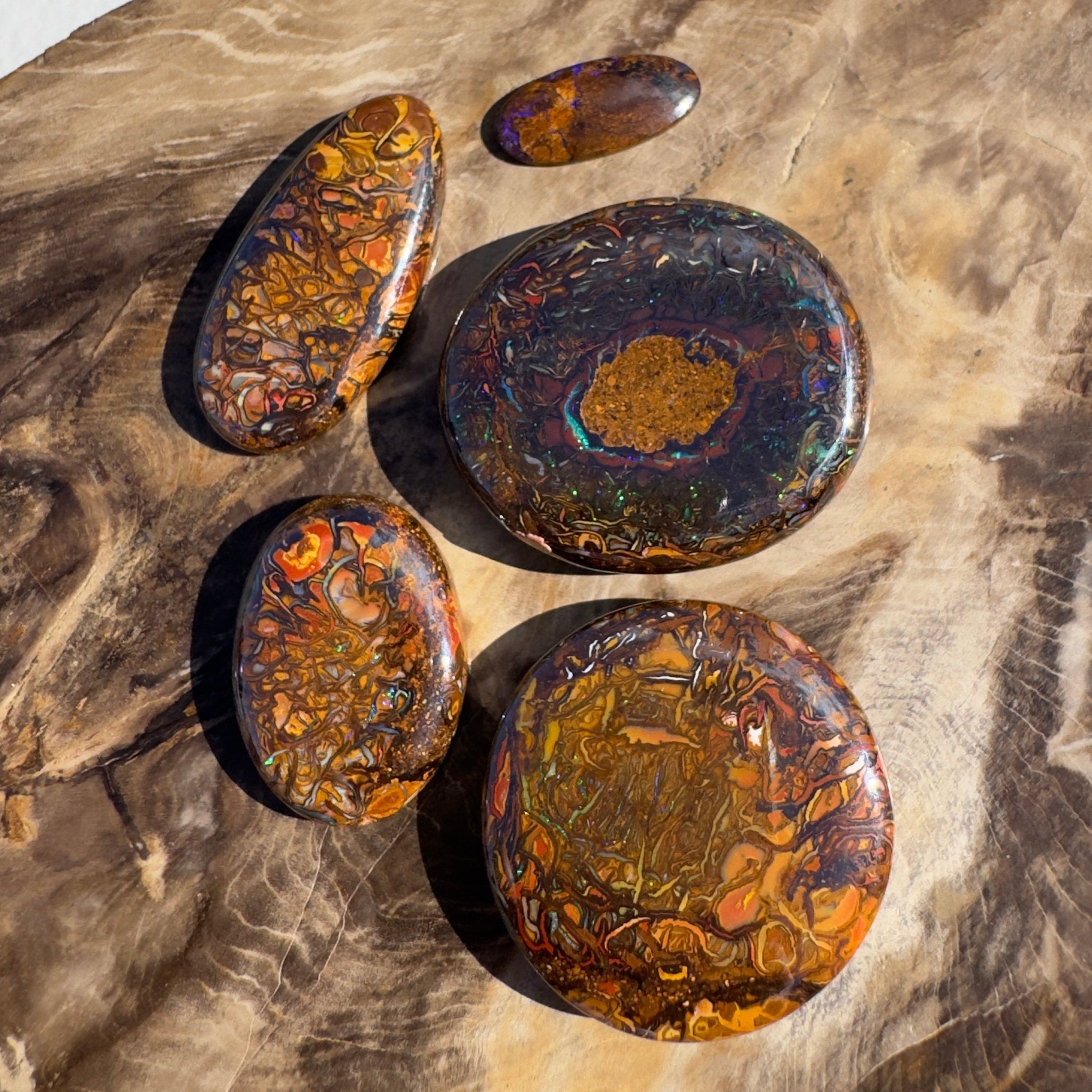 194ct Queensland Boulder Opal Parcel | Solid Australian Opal